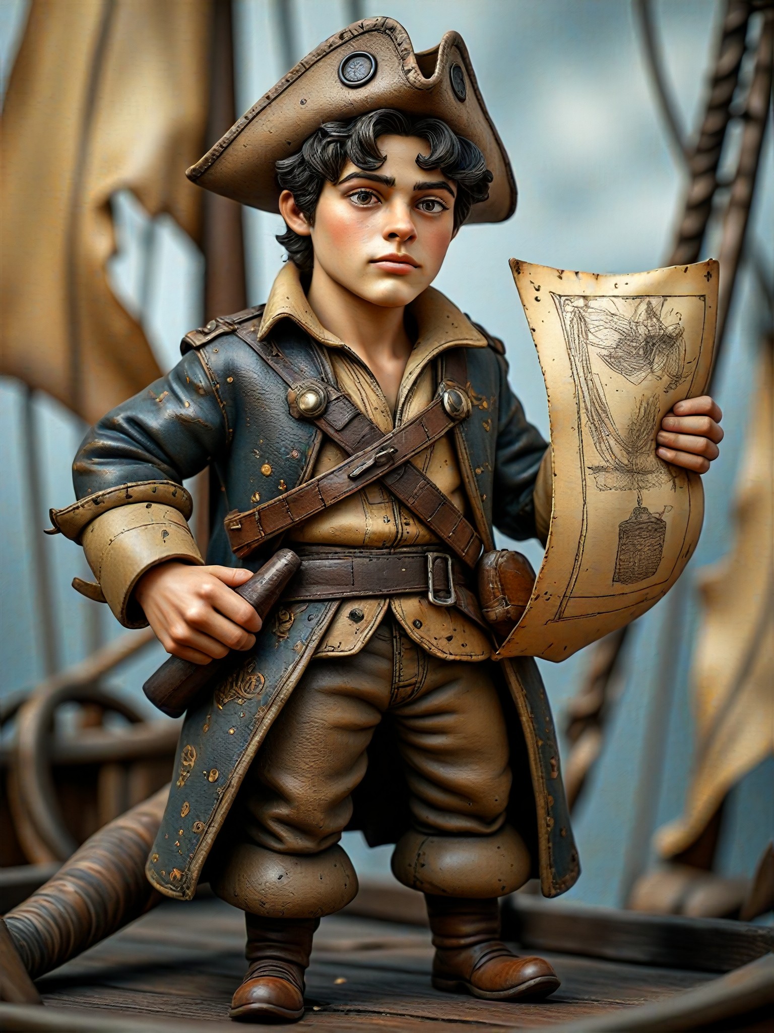 The pirate captain's treasure trip image