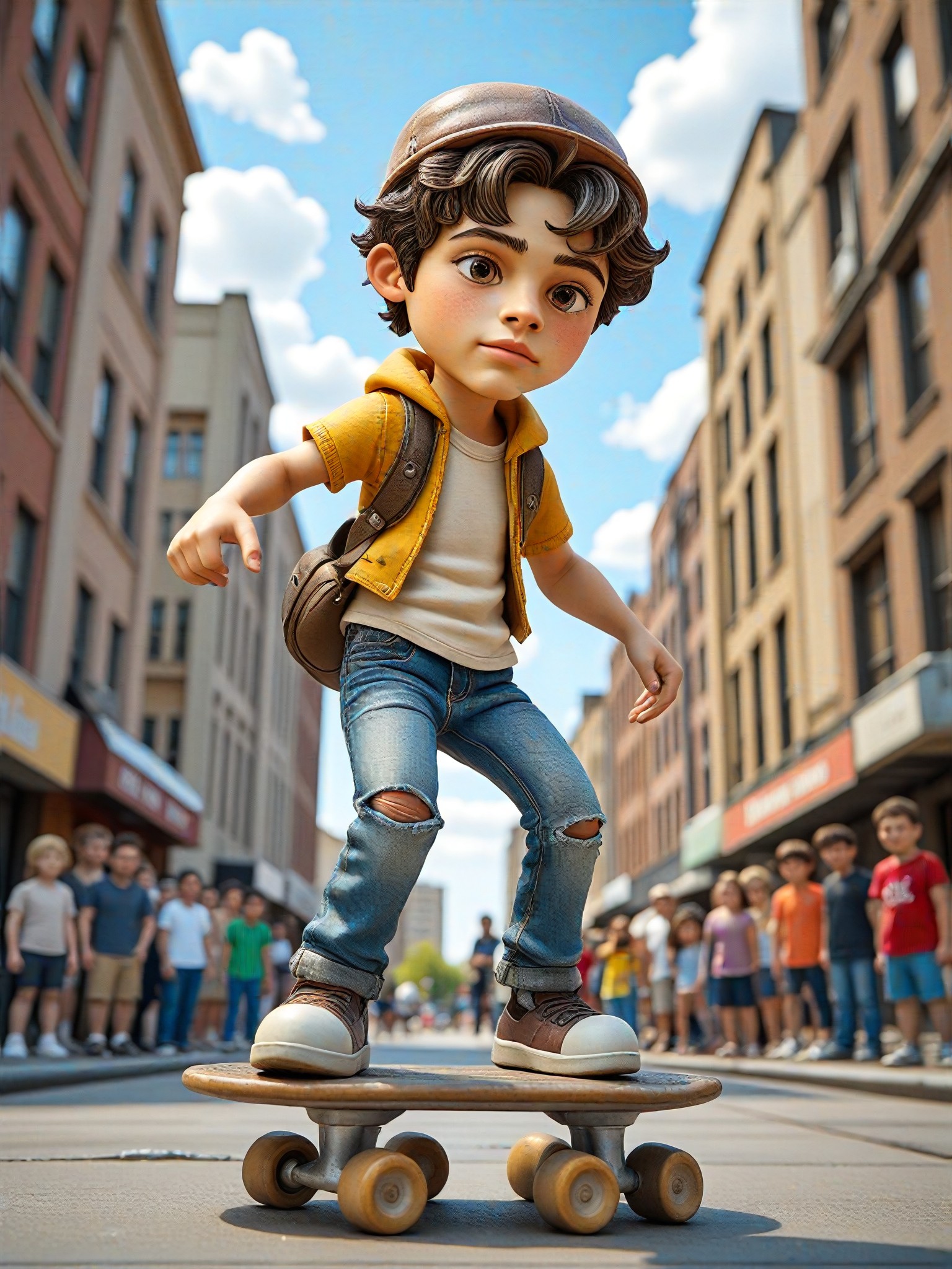 a1.art-generated Skateboarding image