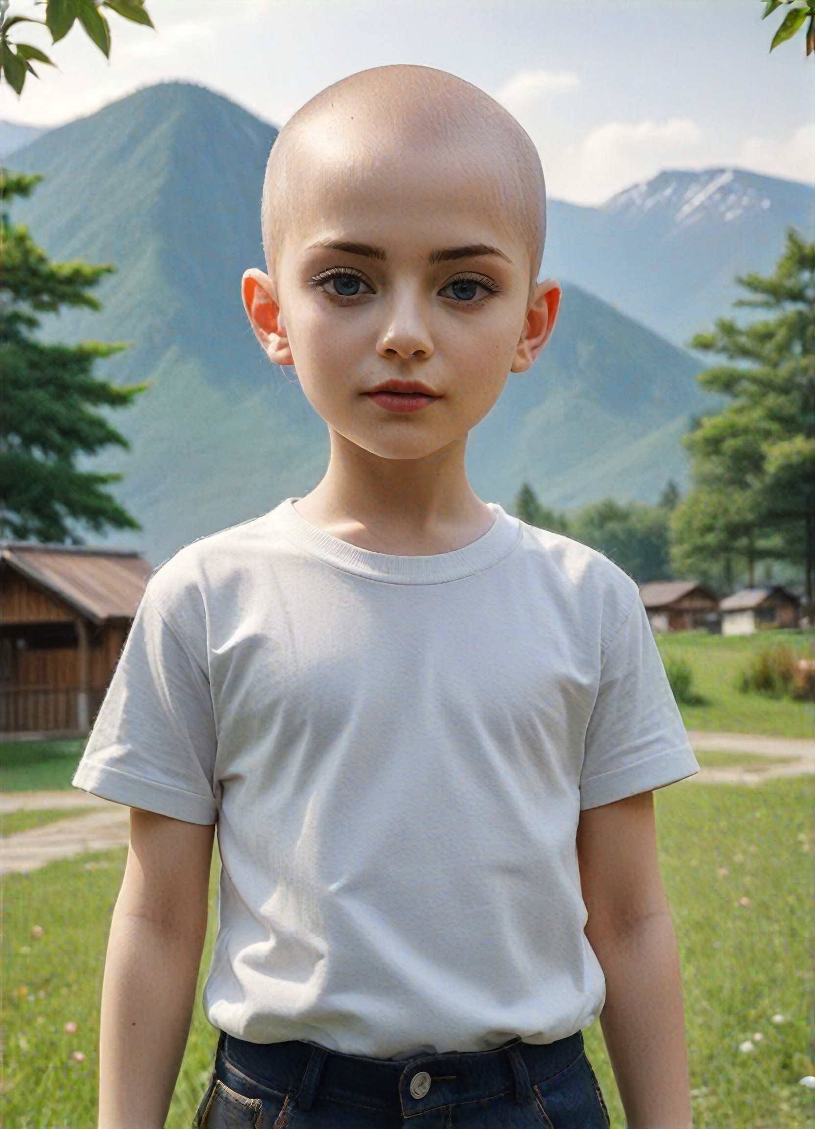 What does a bald person look like?! image