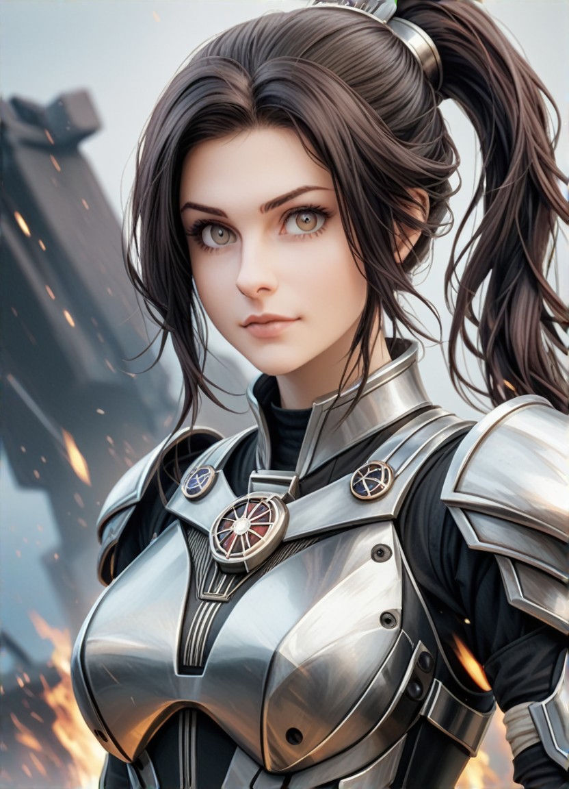 Brave Mech Girl Style Converter | a1.art