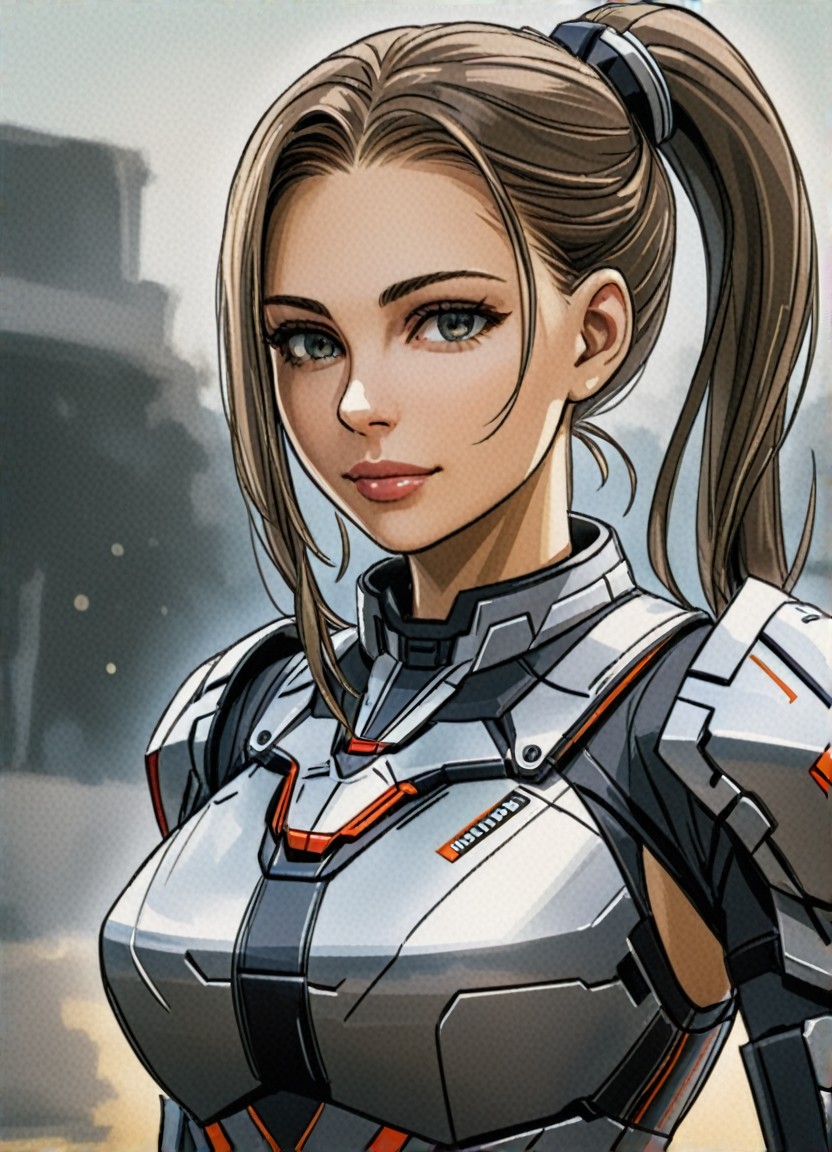Brave Mech Girl Style Converter | a1.art