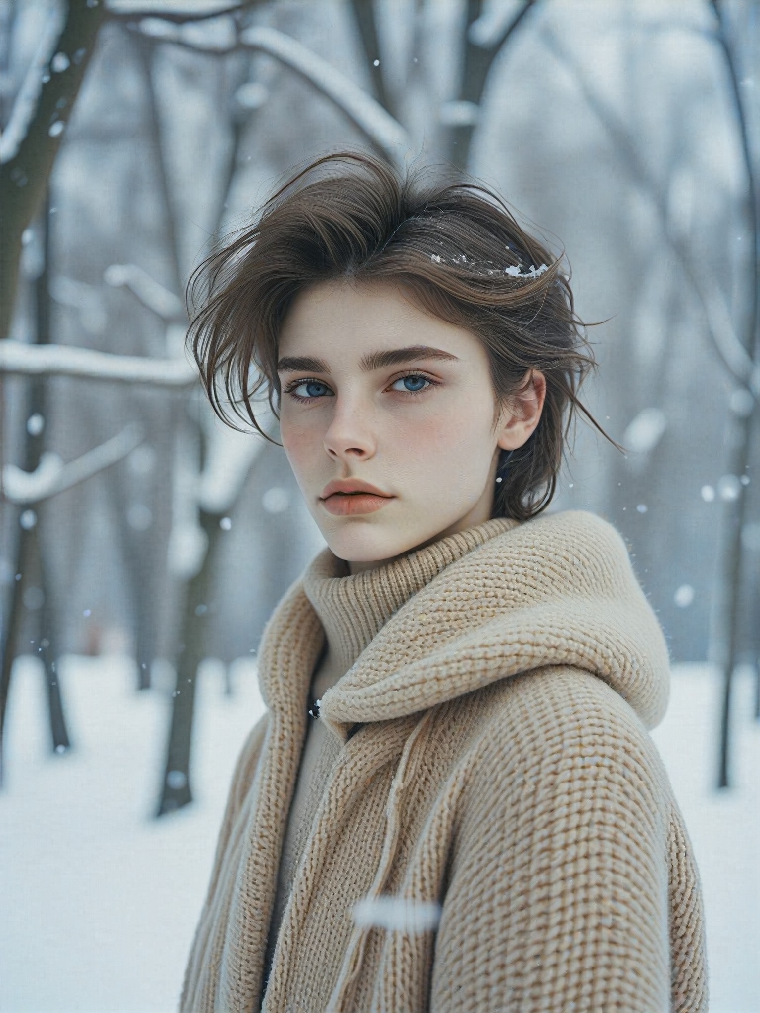 Snow Scene Photography image