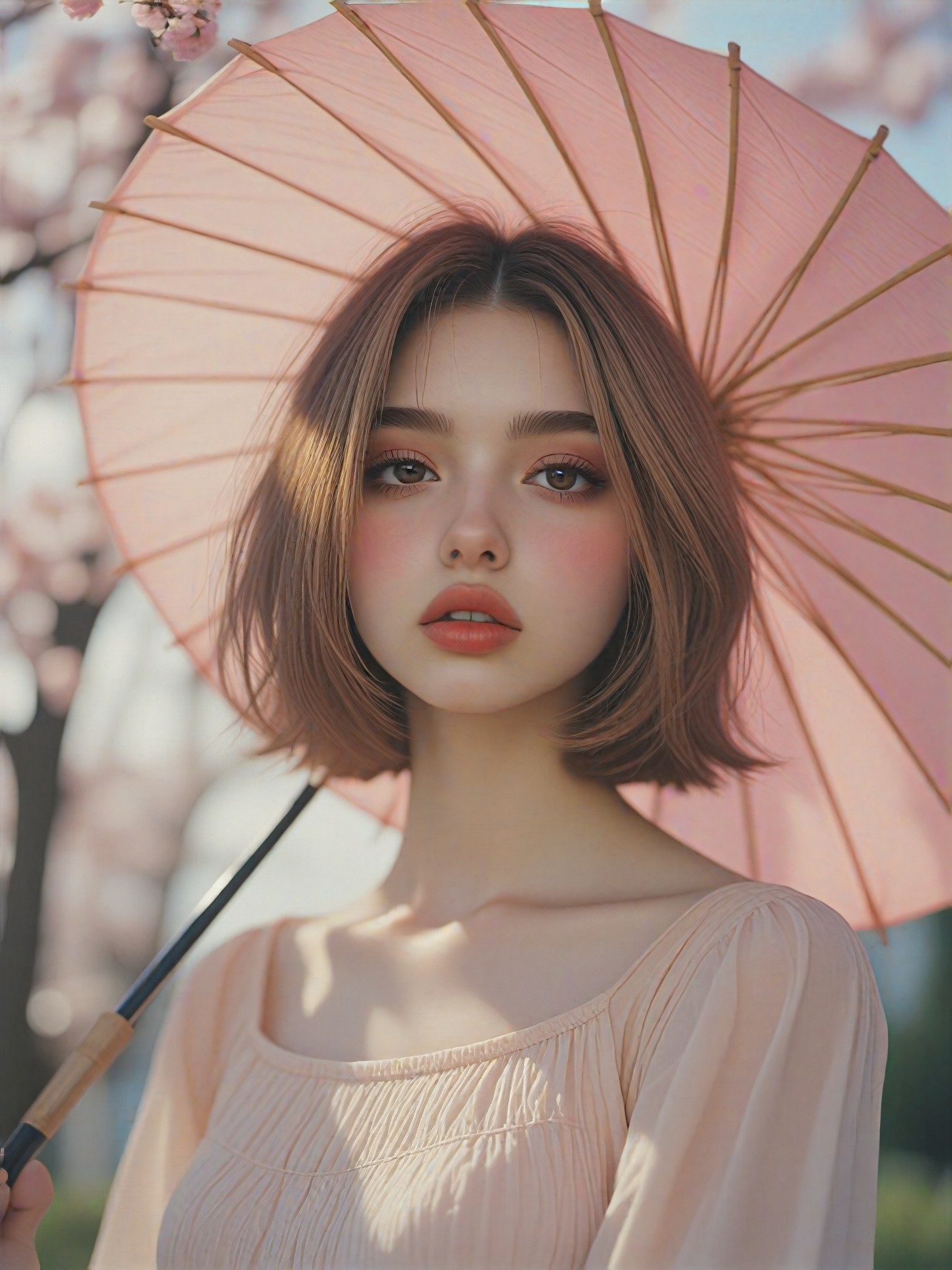 a1.art-generated Peach Blossoms image