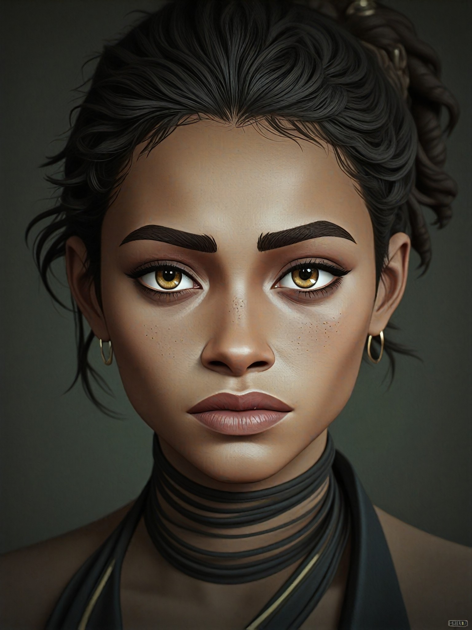 a1.art-generated Glossy Finish image