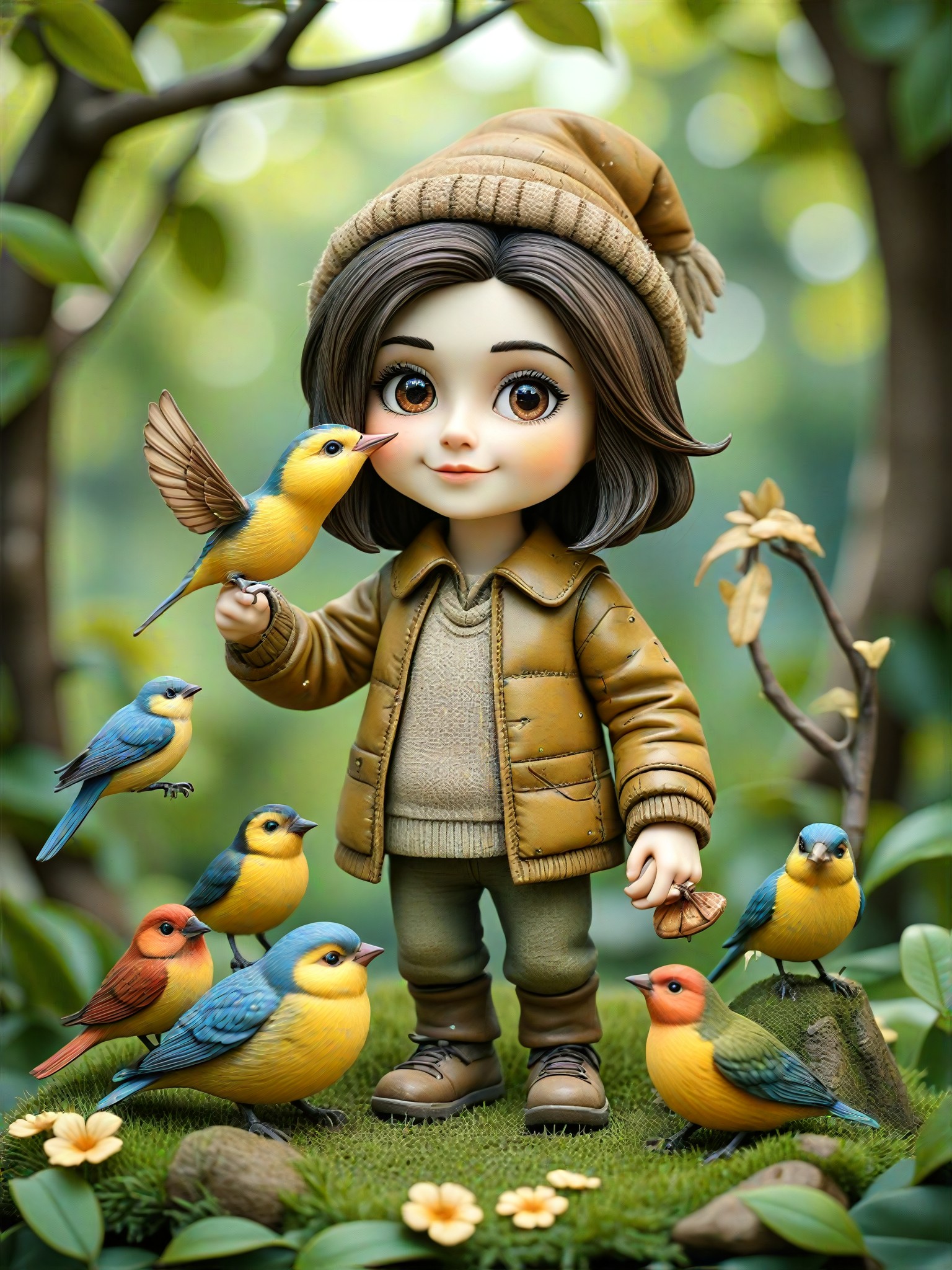 Me and the bird image