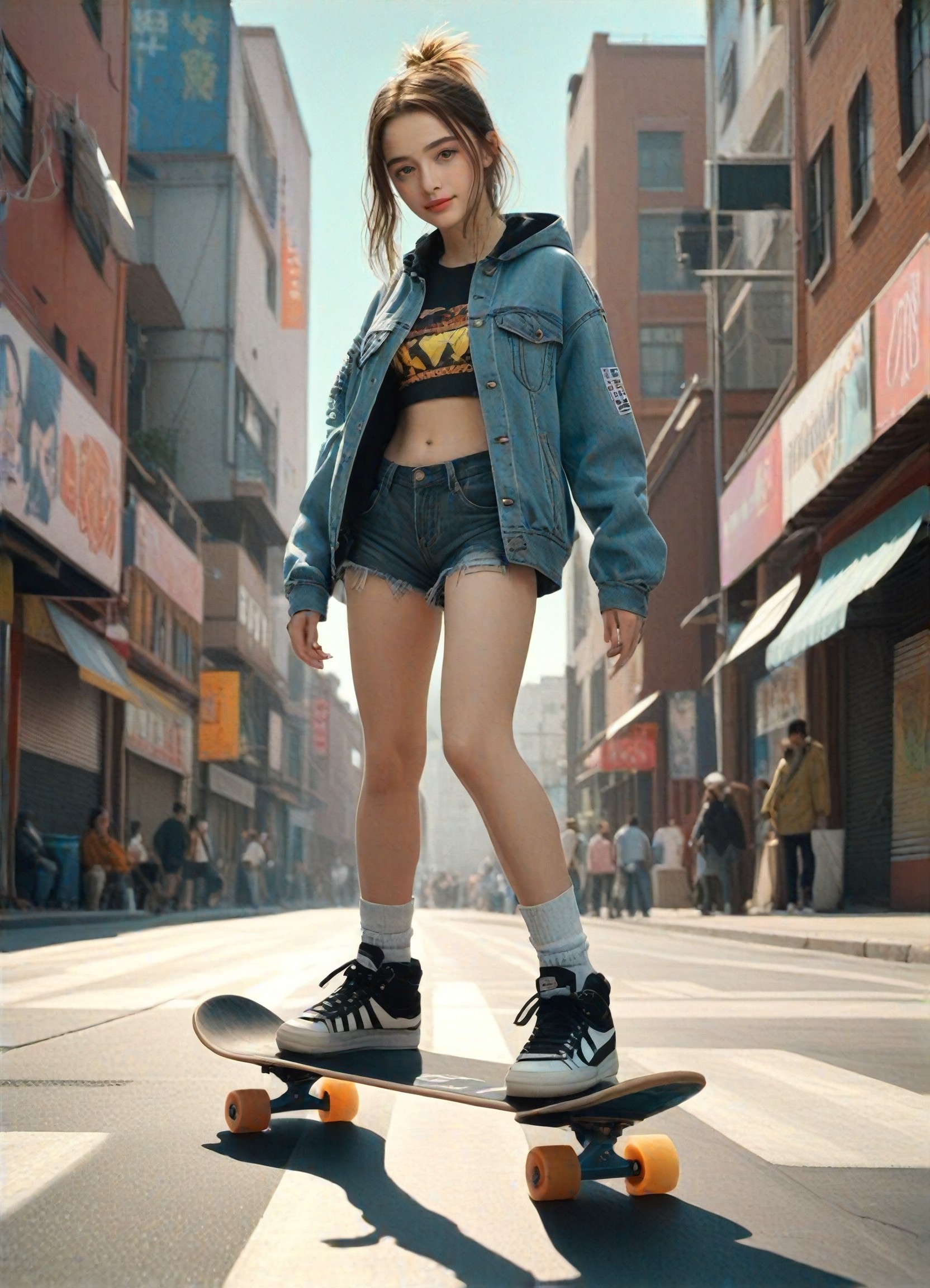 a1.art-generated Skateboarding image