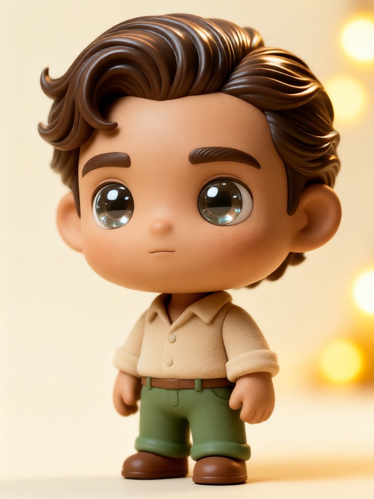 3D Felt doll image