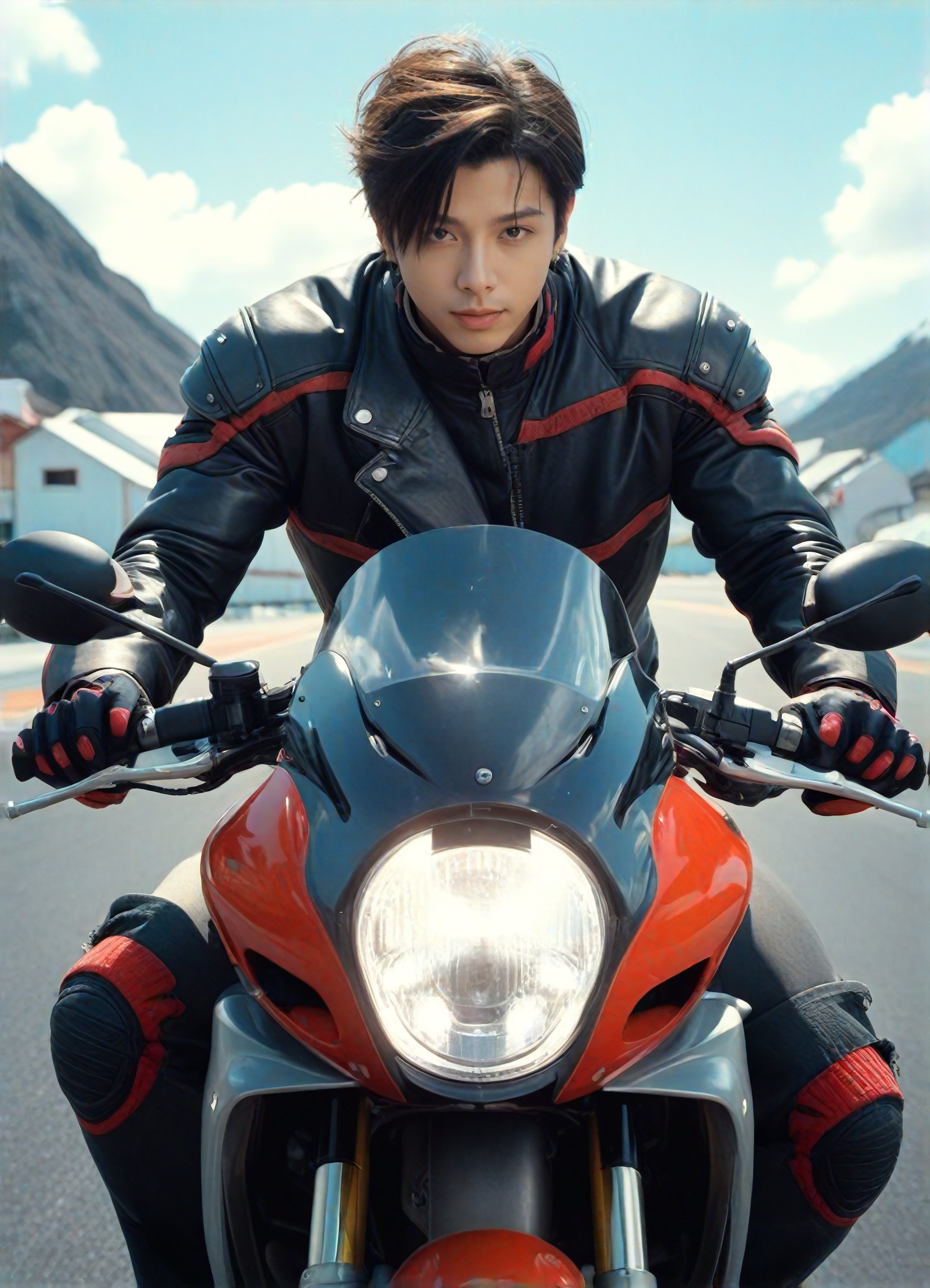 a1.art-generated Biker image