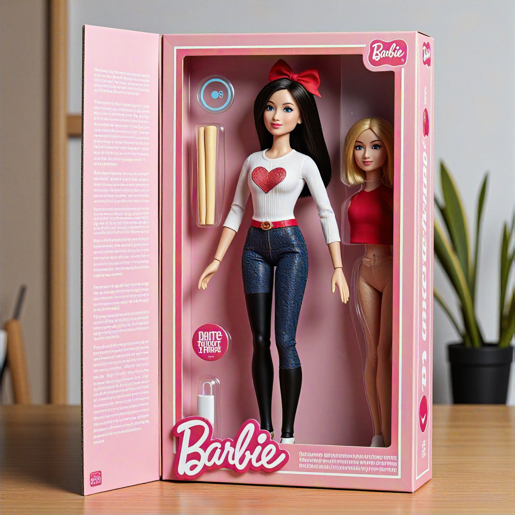 Create your own Barbie doll model image