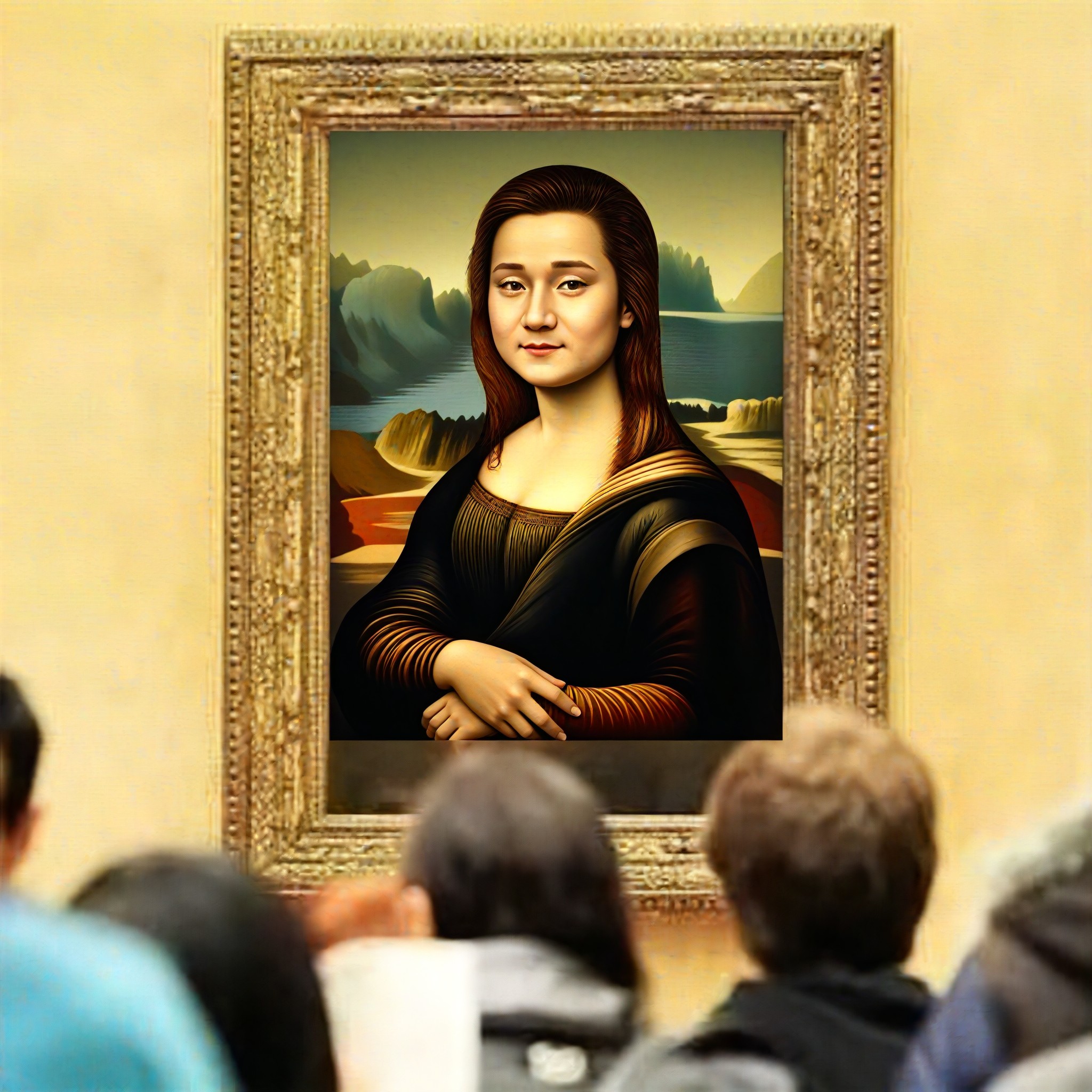 Let me be the Mona Lisa image