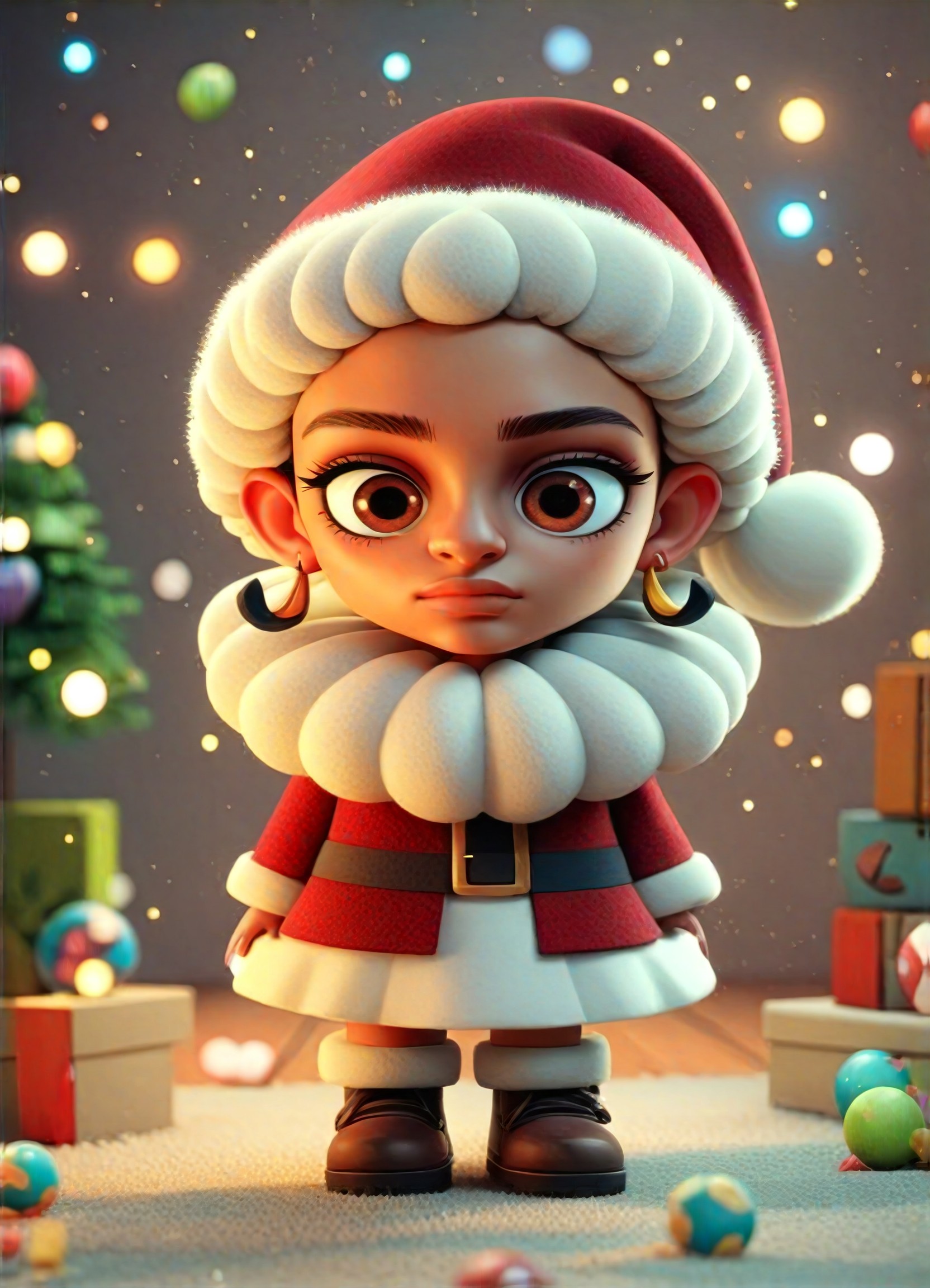 Cute Christmas characters image