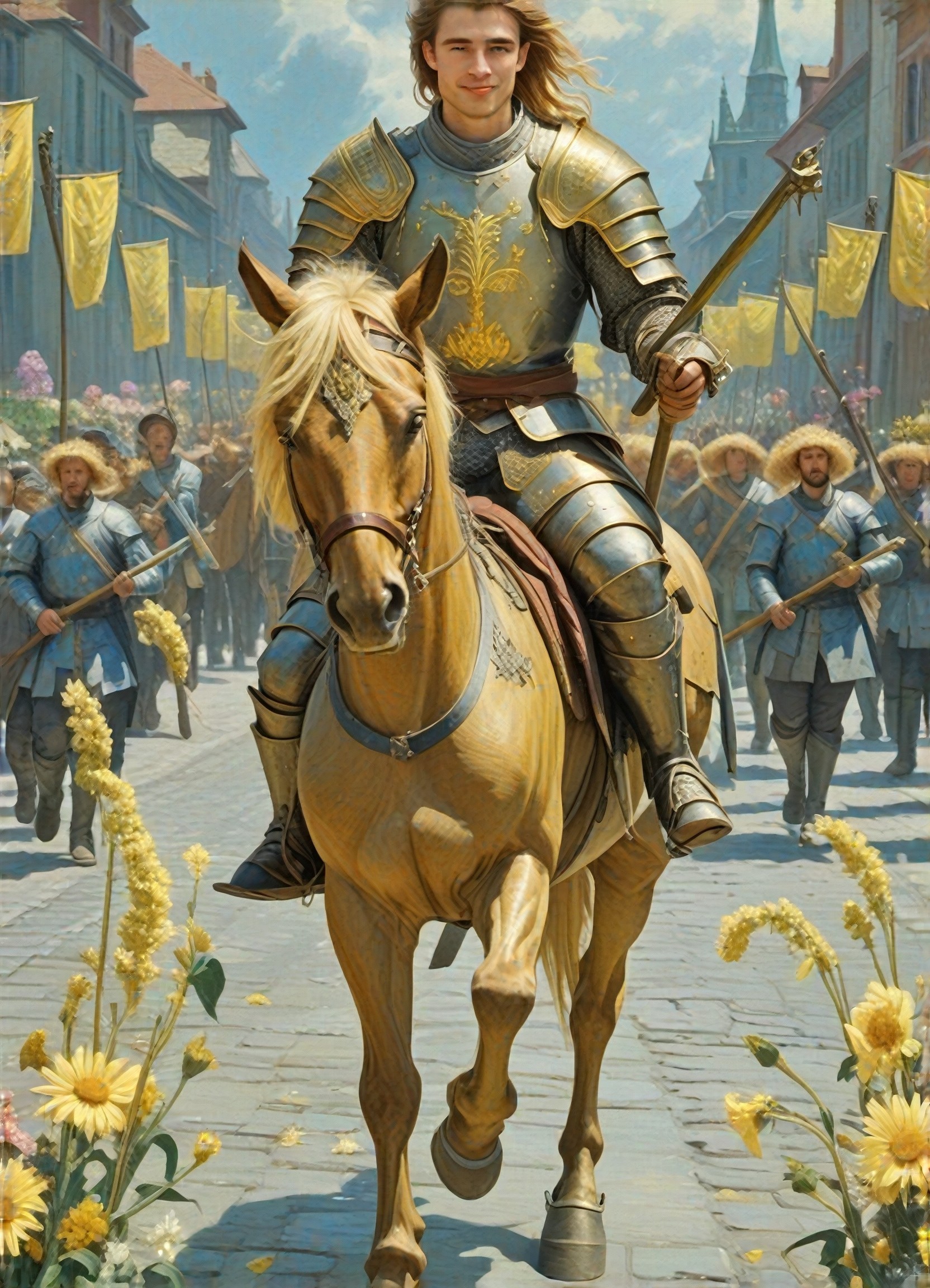 a1.art-generated Armored Gloves image