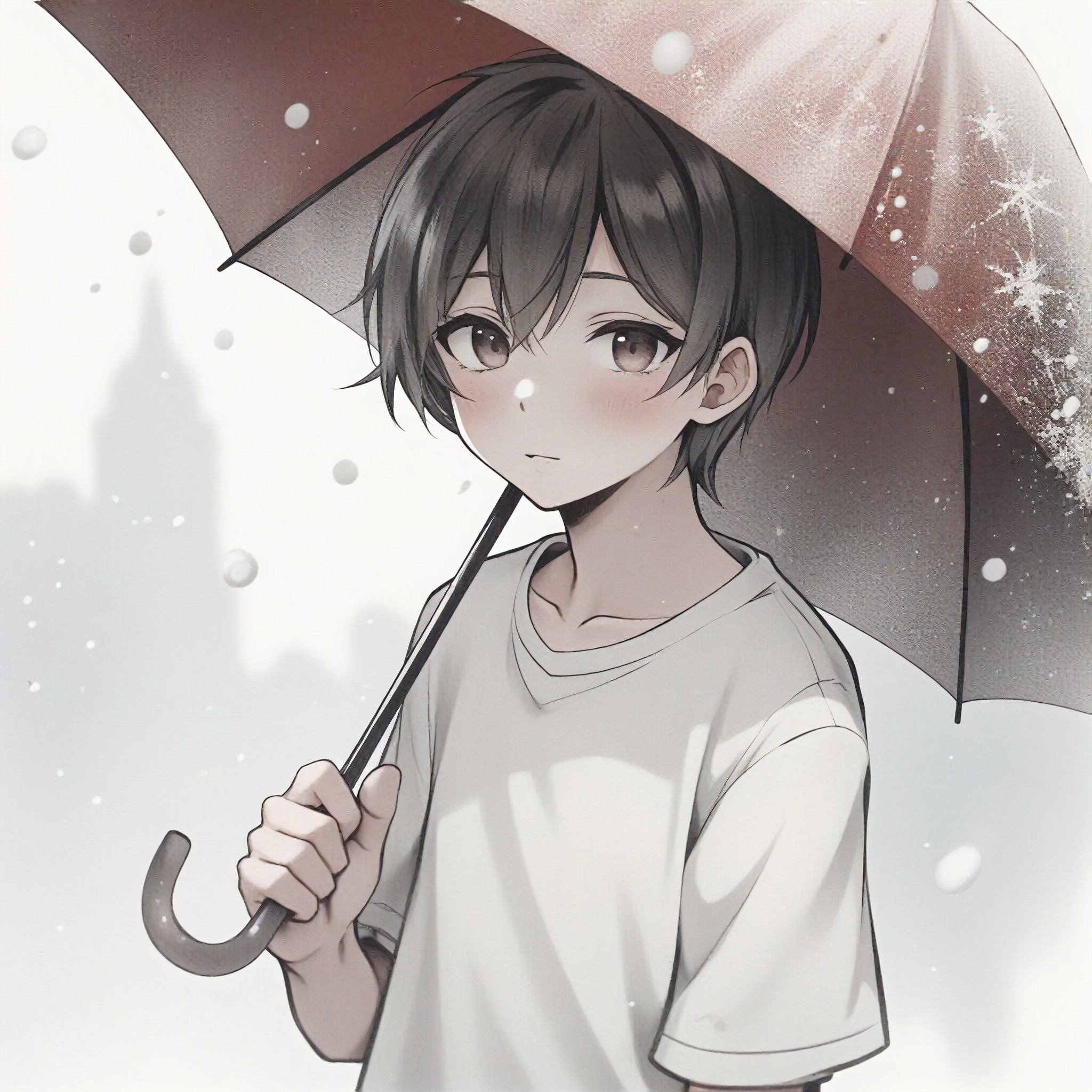Cute Rainy Boy/Girl image