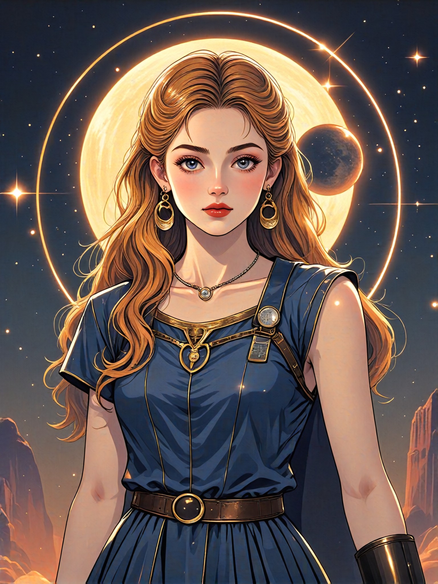 Become cute anime character image