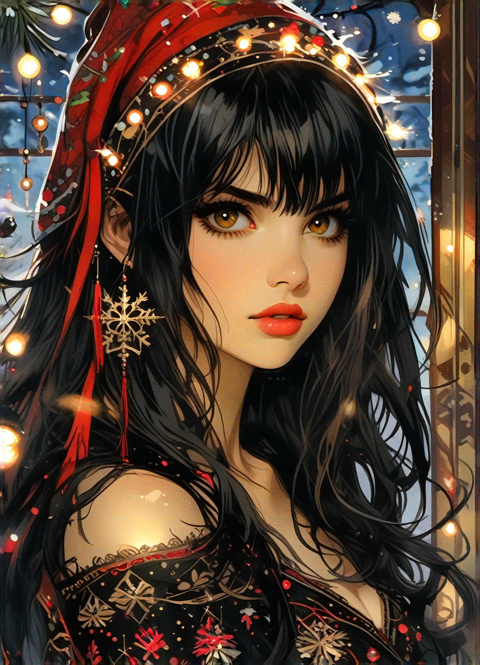 Your Christmas Painting Portrait image