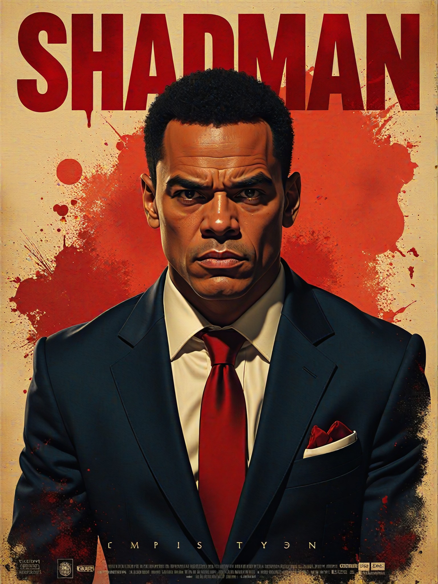 Shadman Chris Tyson Poster Generator Realism Master A1 art