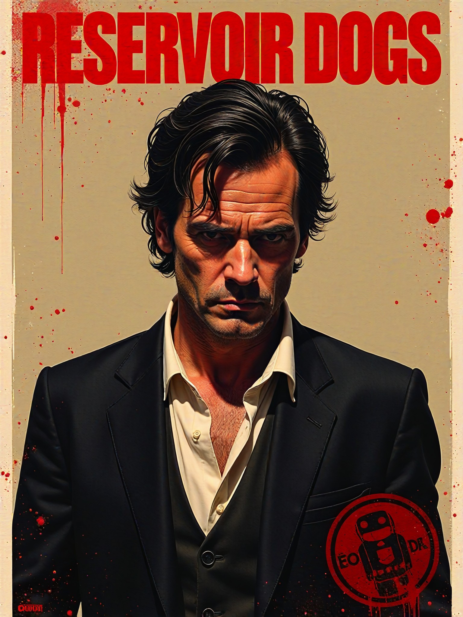 Reservoir Dogs (1992) Original One-Sheet Movie Poster