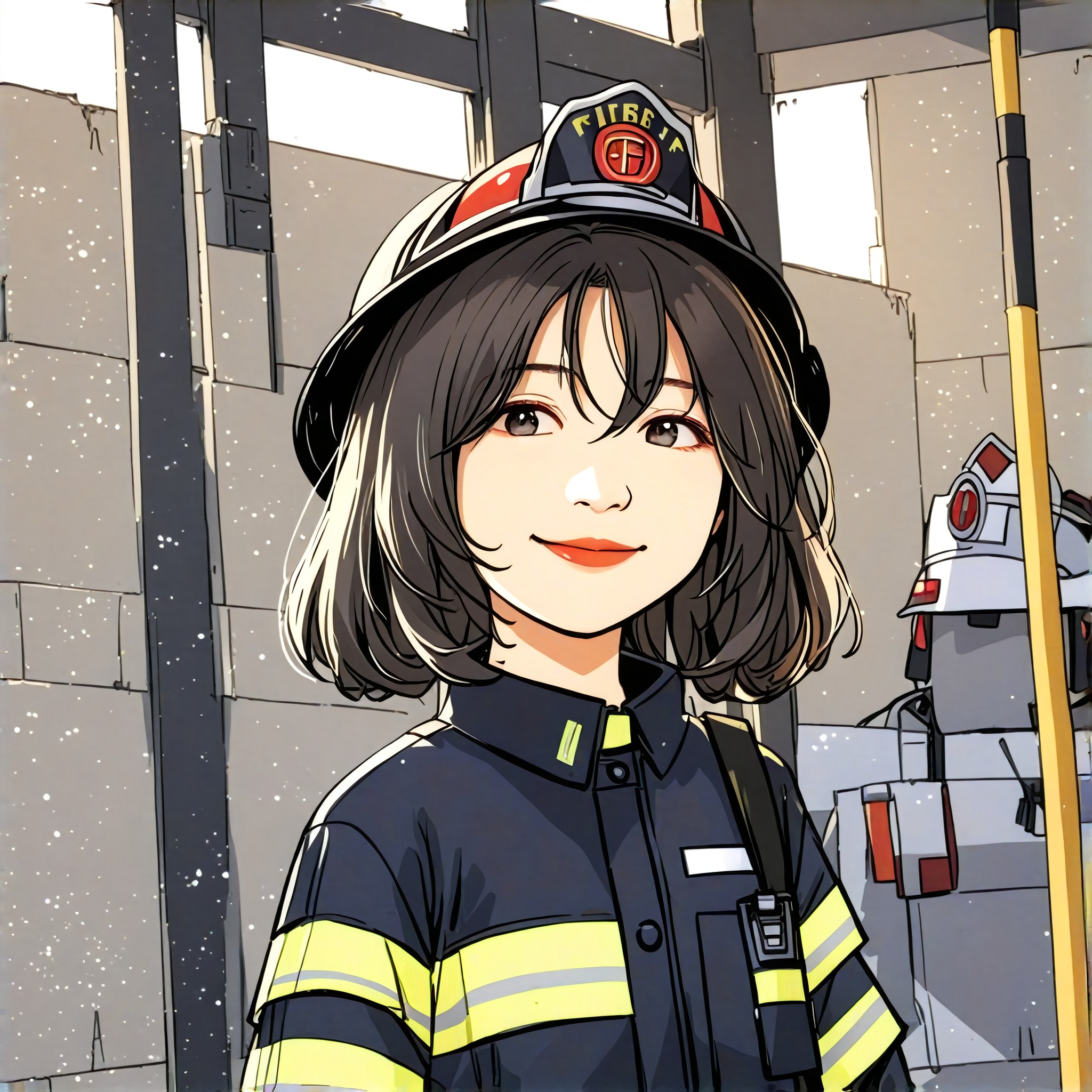 a1.art-generated Firefighter image