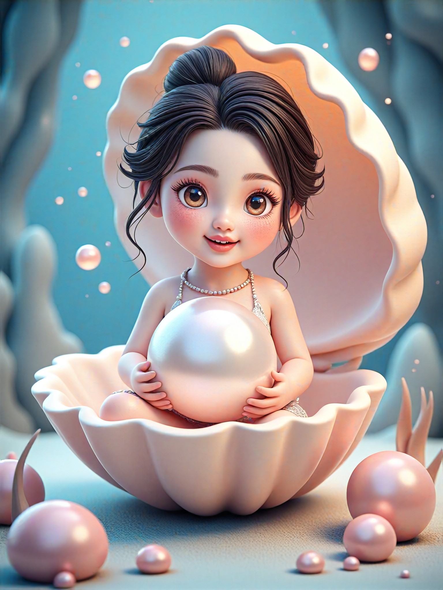 AI Ice Girl art generator