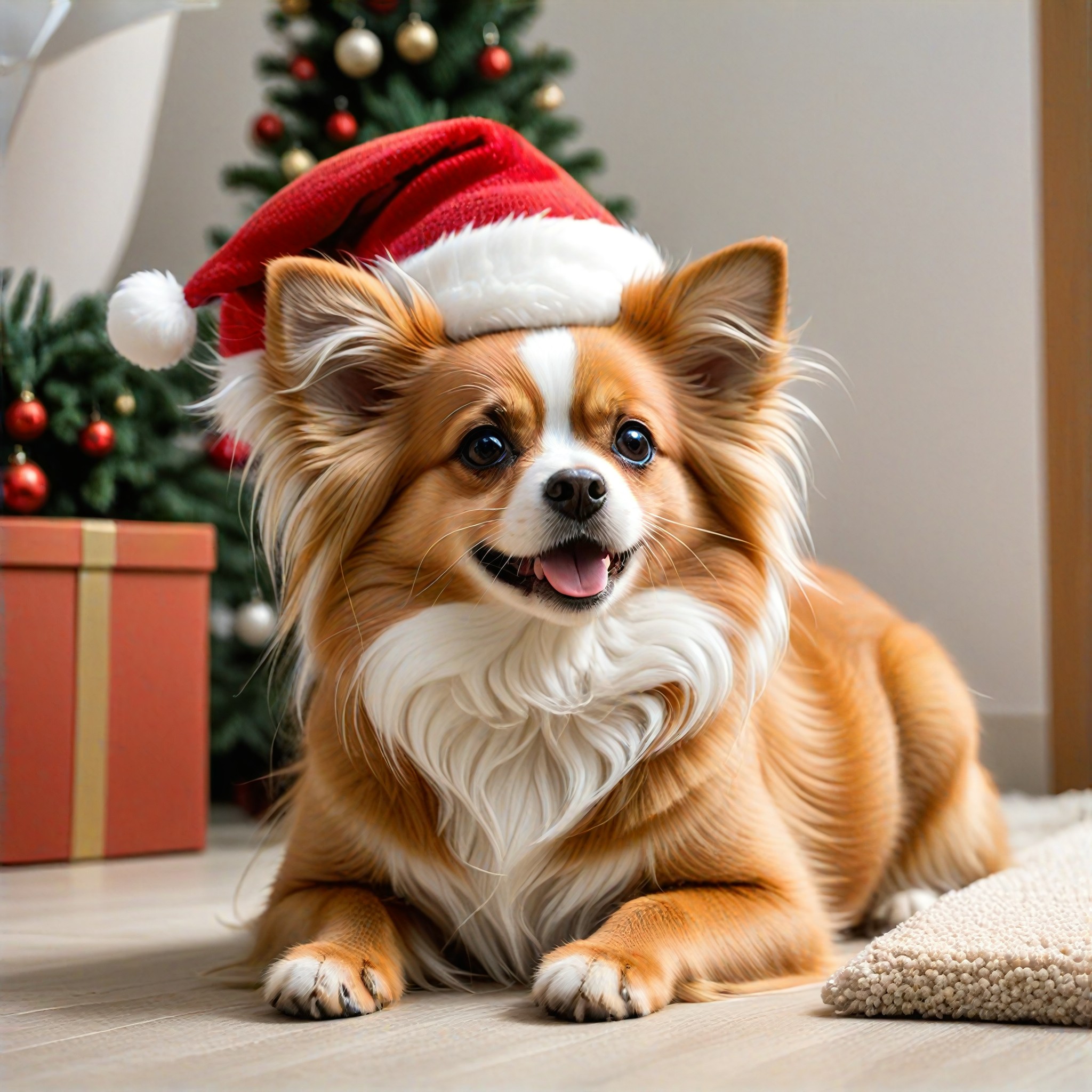 Red Christmas hat image