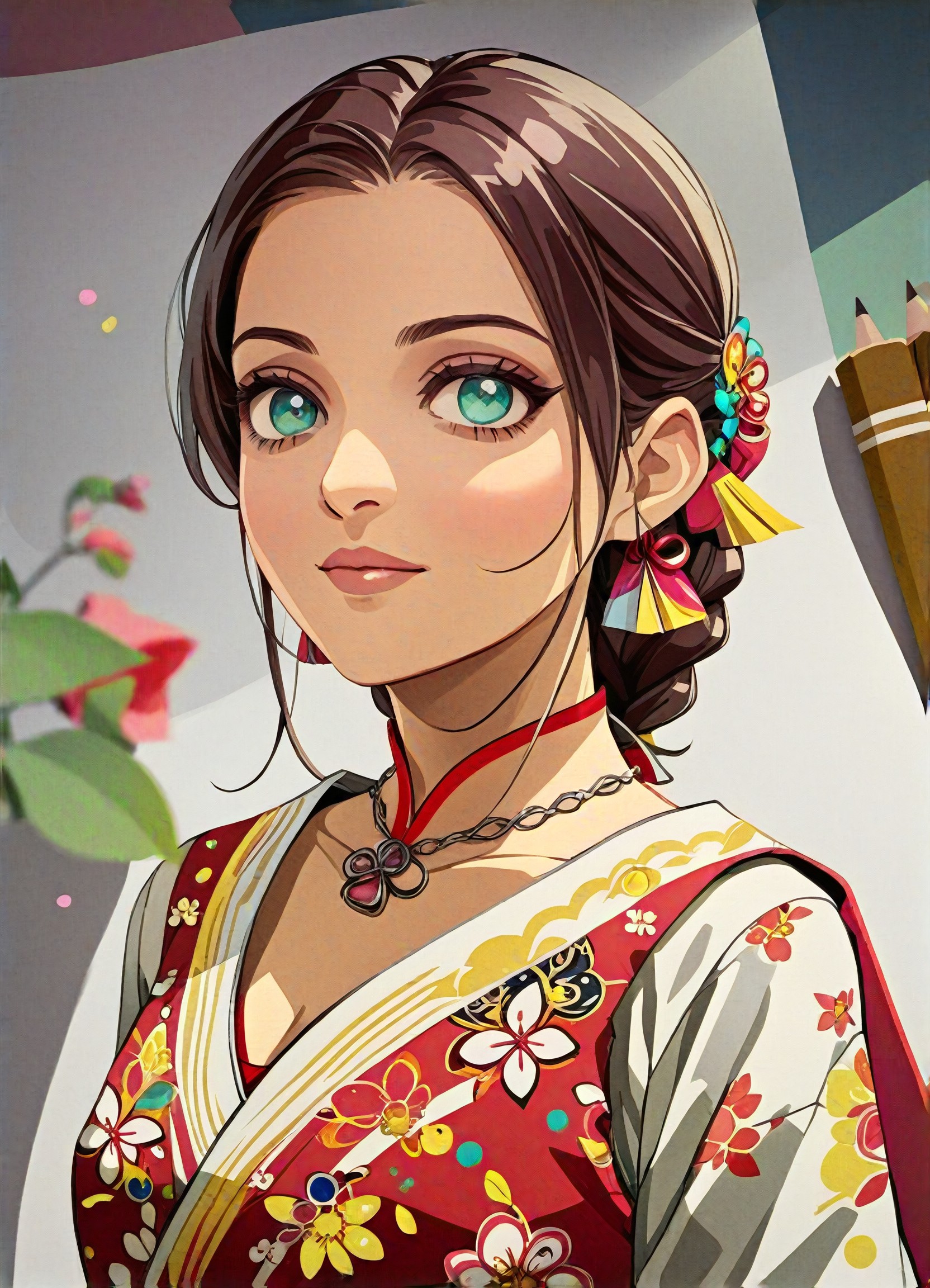 Using a paintbrush to outline various styles image