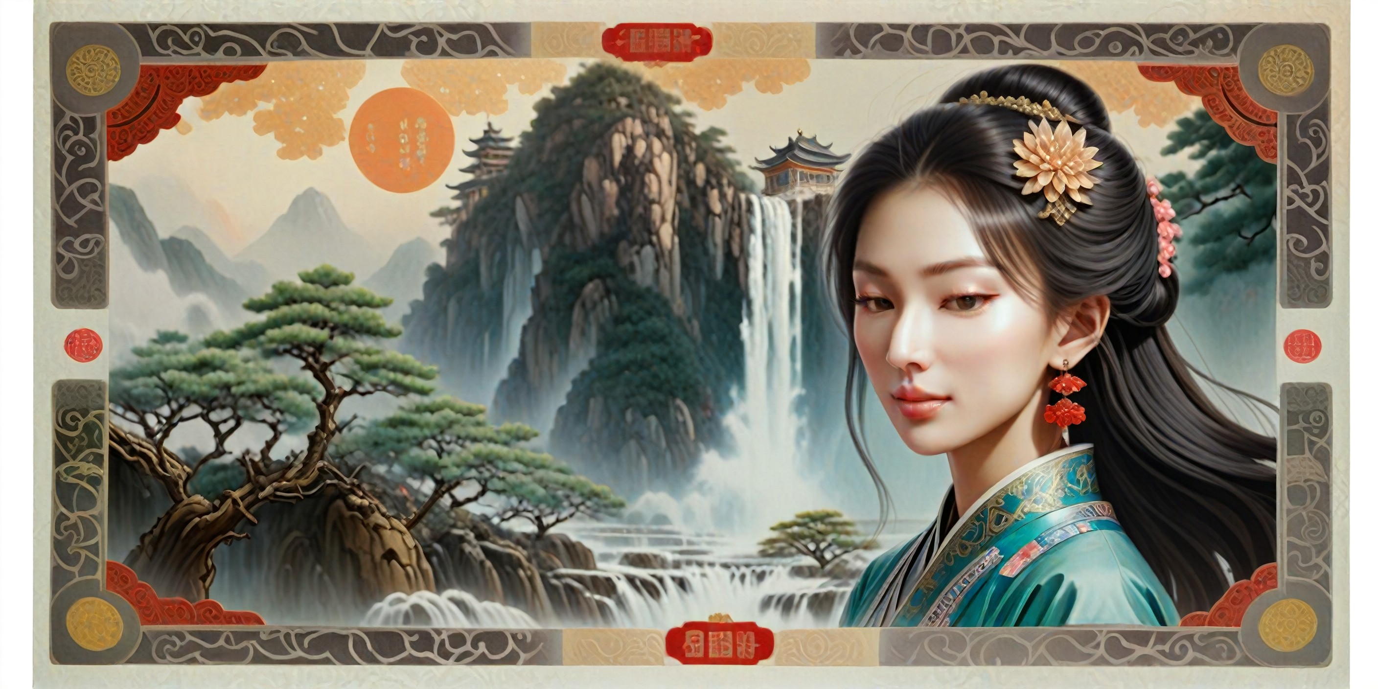 Virtual currency banknotes image