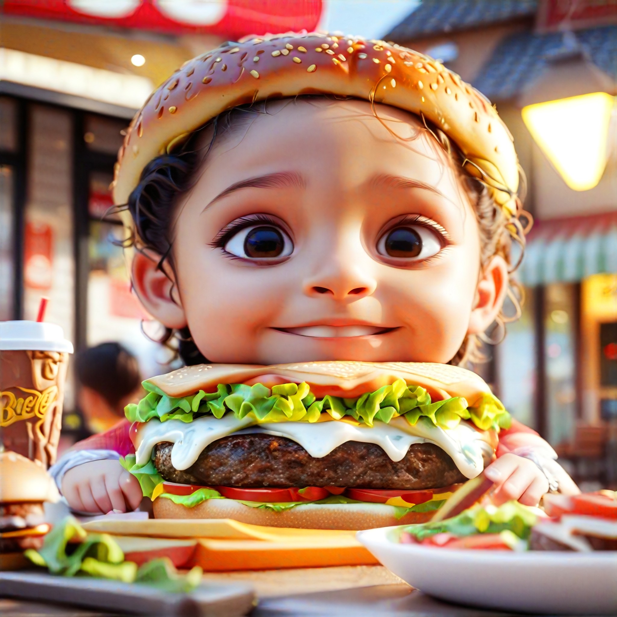 a1.art-generated Burger image