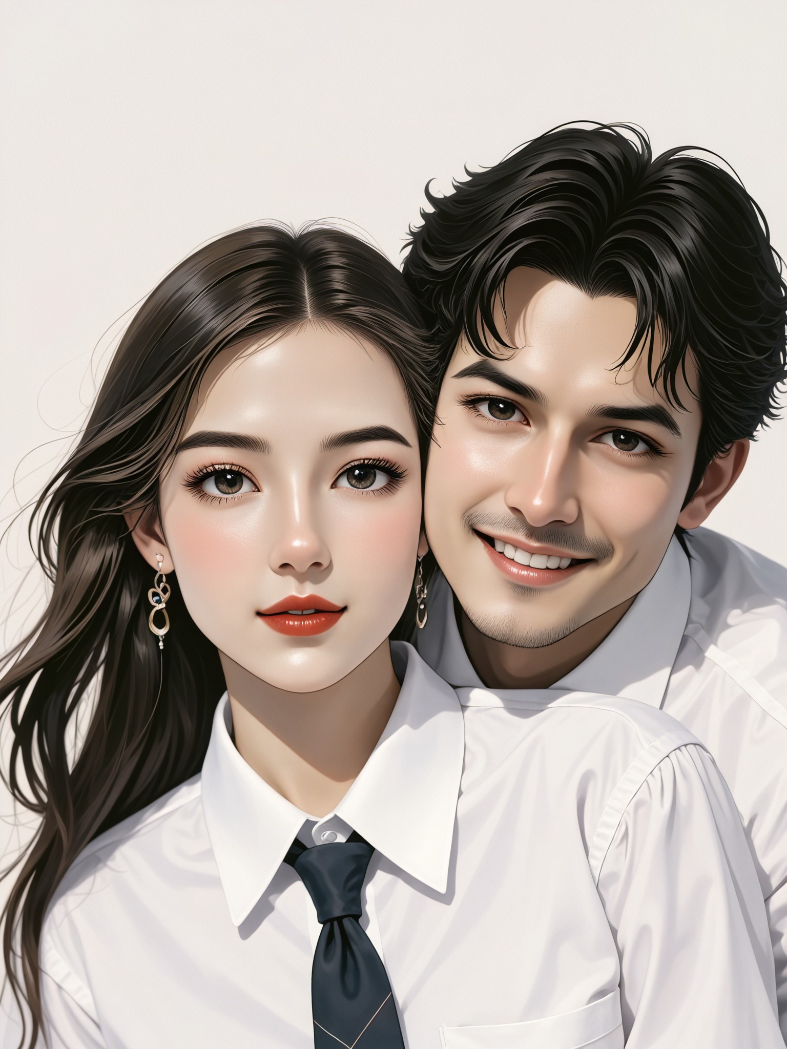 Student couple photo image