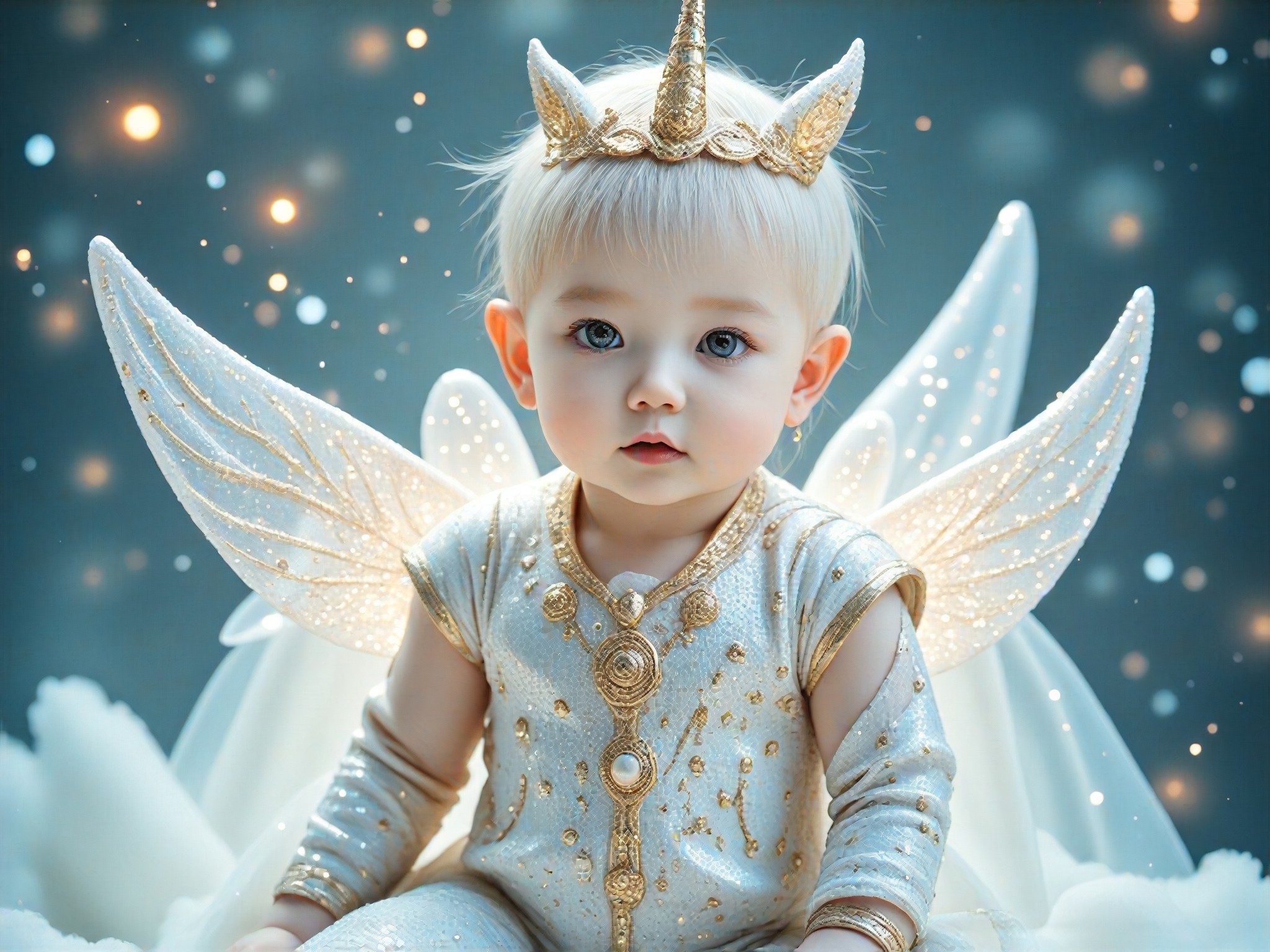 ✨🏯** Royal Children's Dream: A Fairy Tale World of Classical and Future Fusion 🎨🌌 image