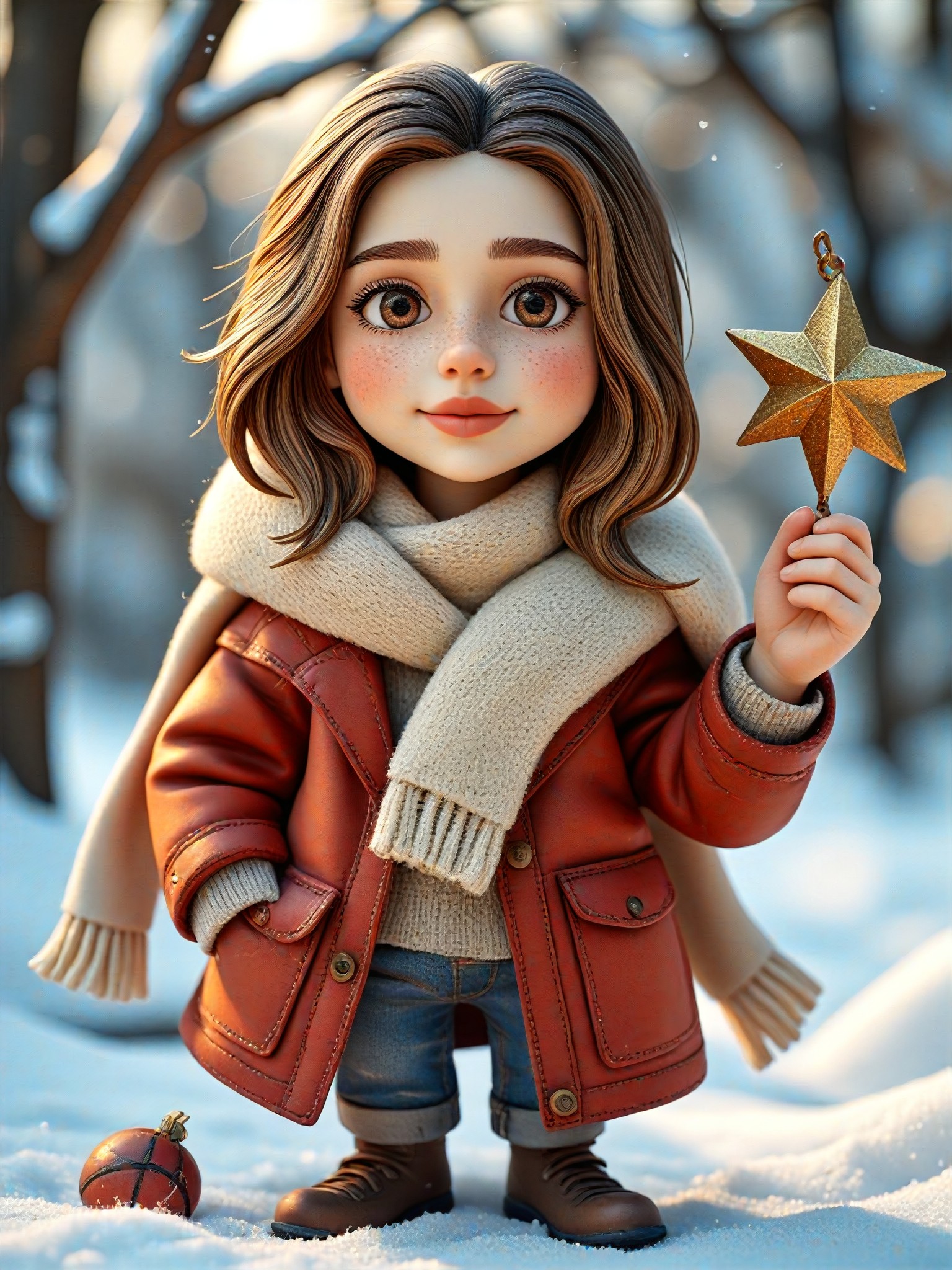 AI Strawberry Ornament art generator