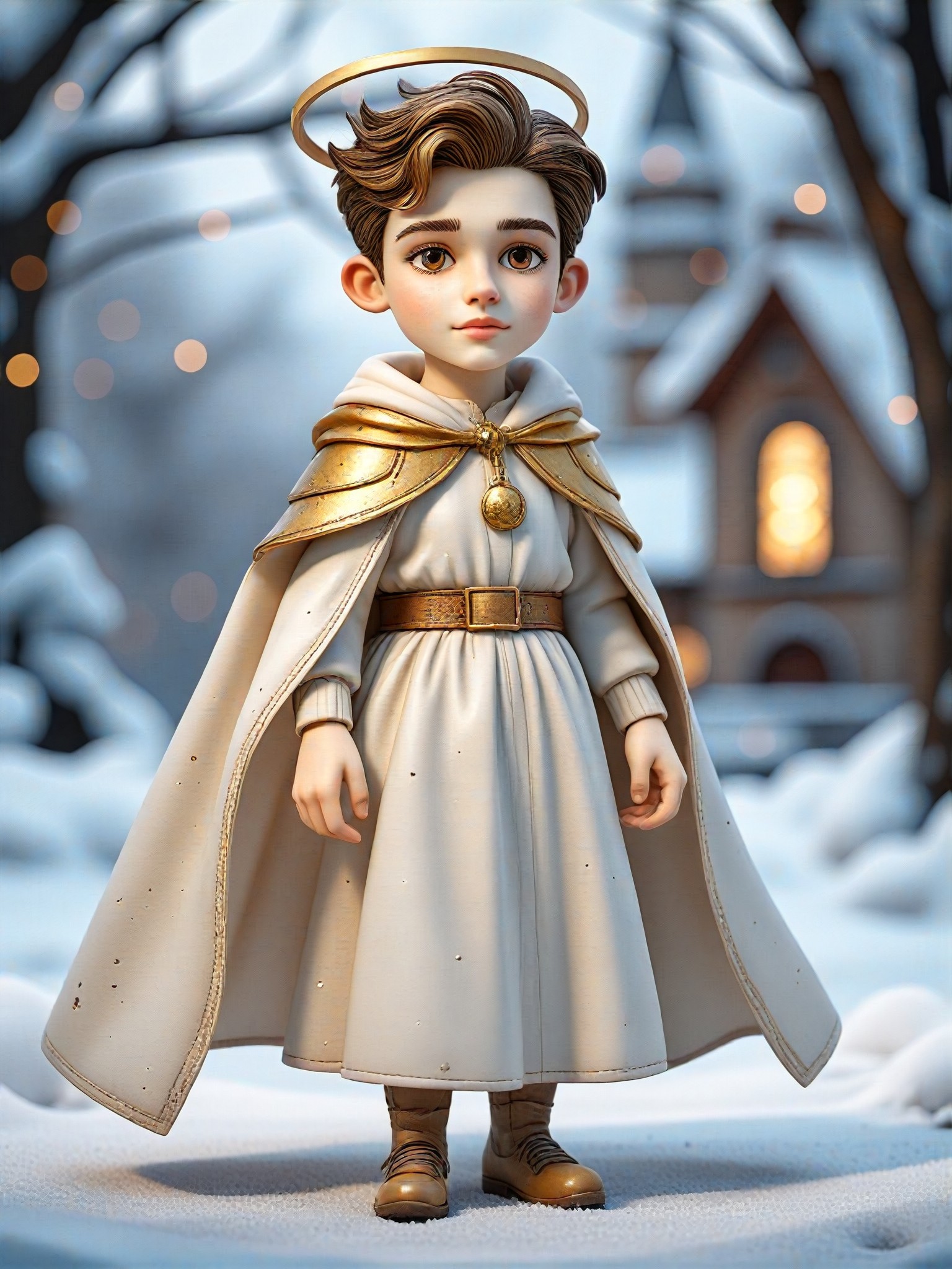 9-3D Cartoon - Angel Dress up image