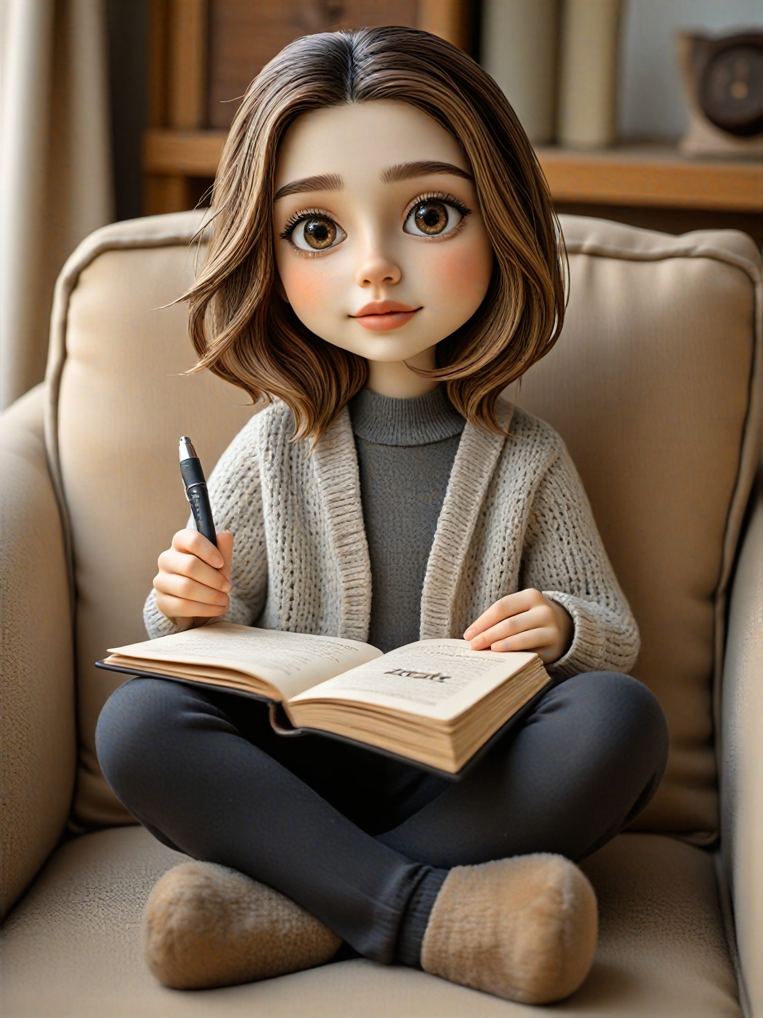 9-3D Cartoon - New Year - Goals image