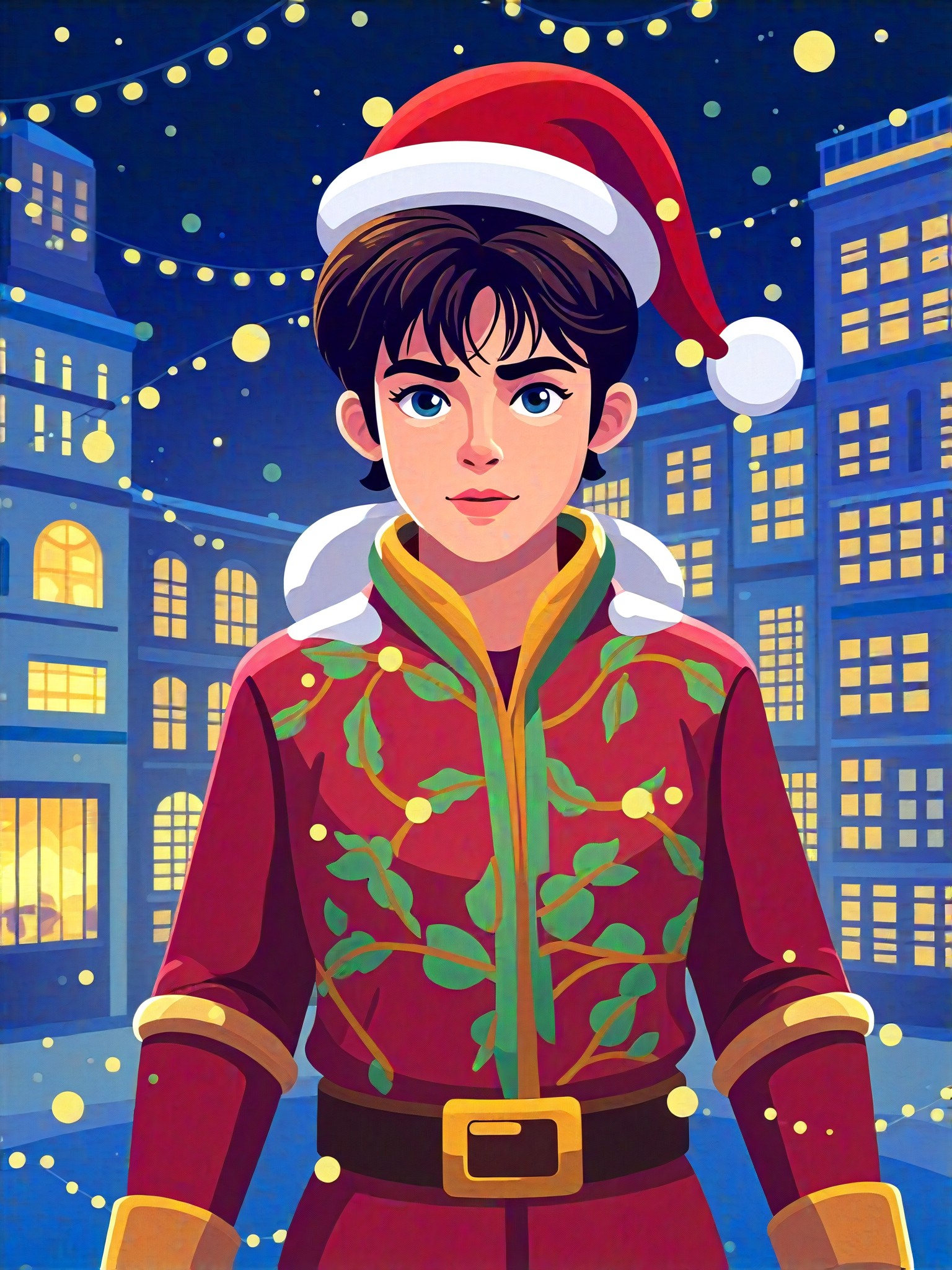 a1.art-generated Christmas Milf image