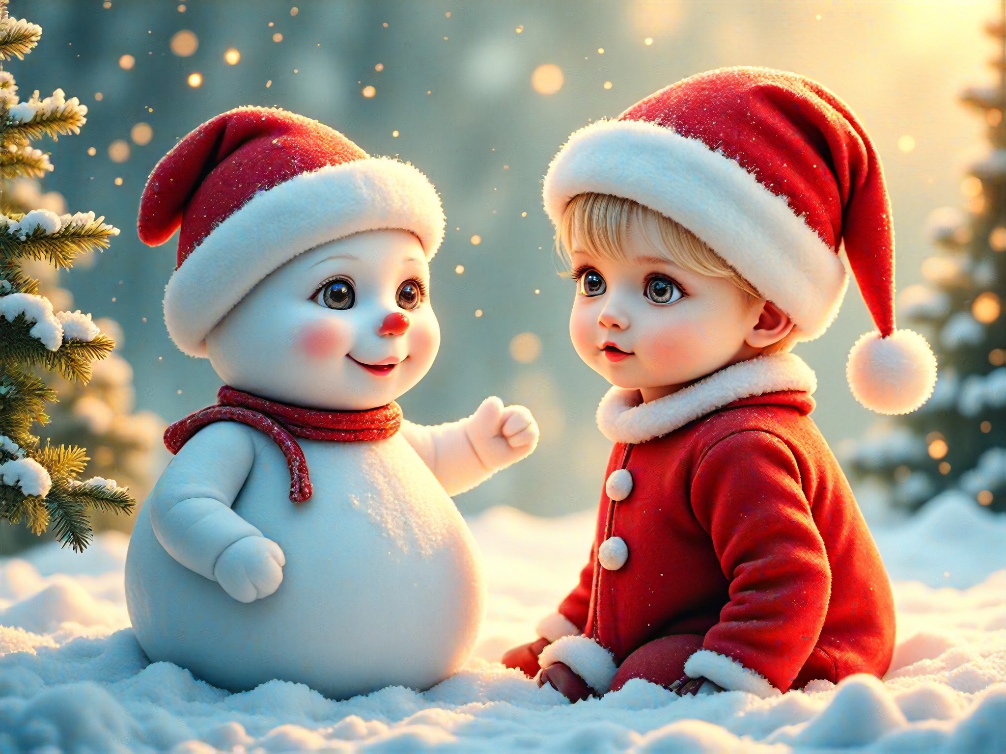 Winter Warmth: Generate festive snowmen with a1.art's Style