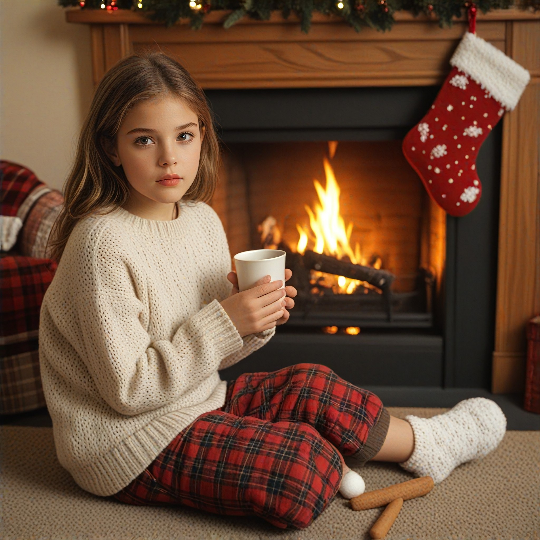 Nine - Real People - Christmas - Fireplace Firing image