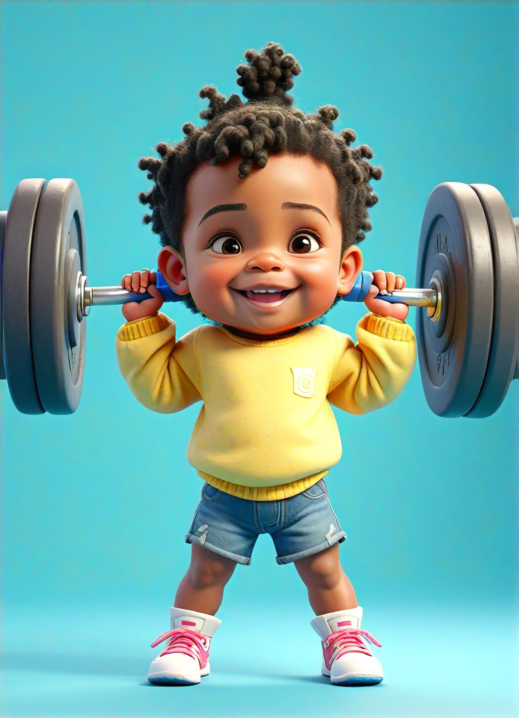 a1.art-generated Weightlifting image
