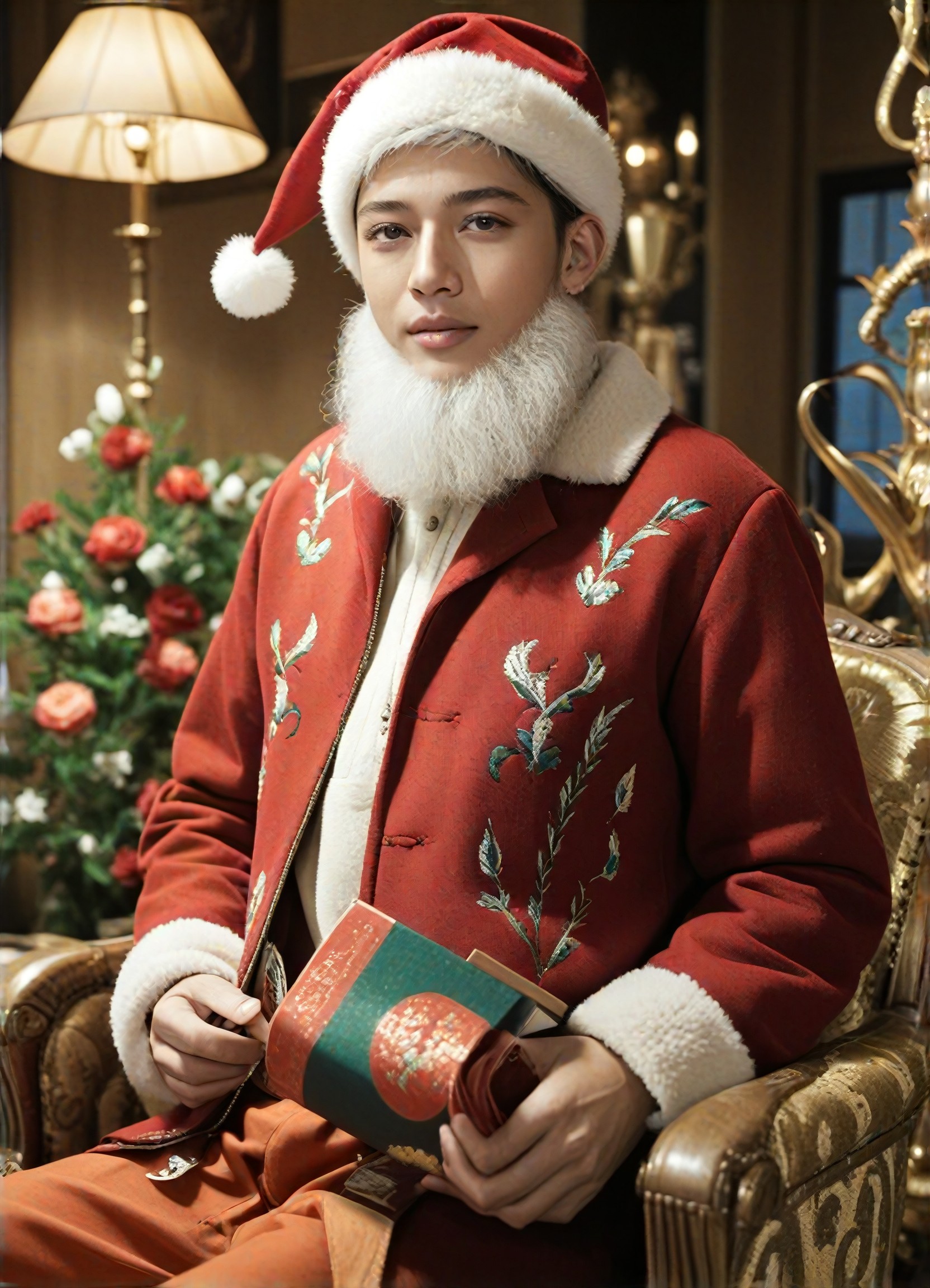 a1.art-generated Santa Claus image