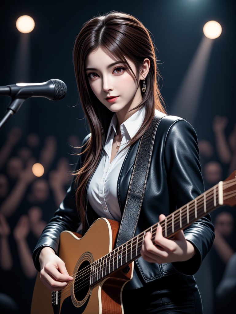 [Dynamic audio and video] 🌟 She is not just a singer, she is the female protagonist who burns her soul 🌟 image