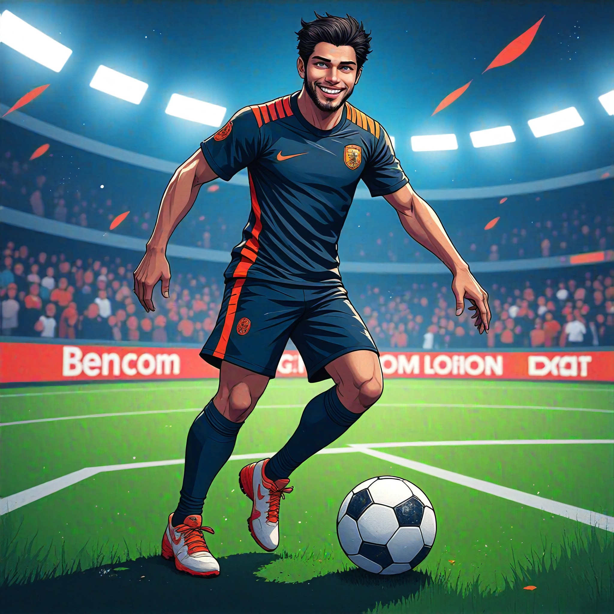 Professional Football Player image