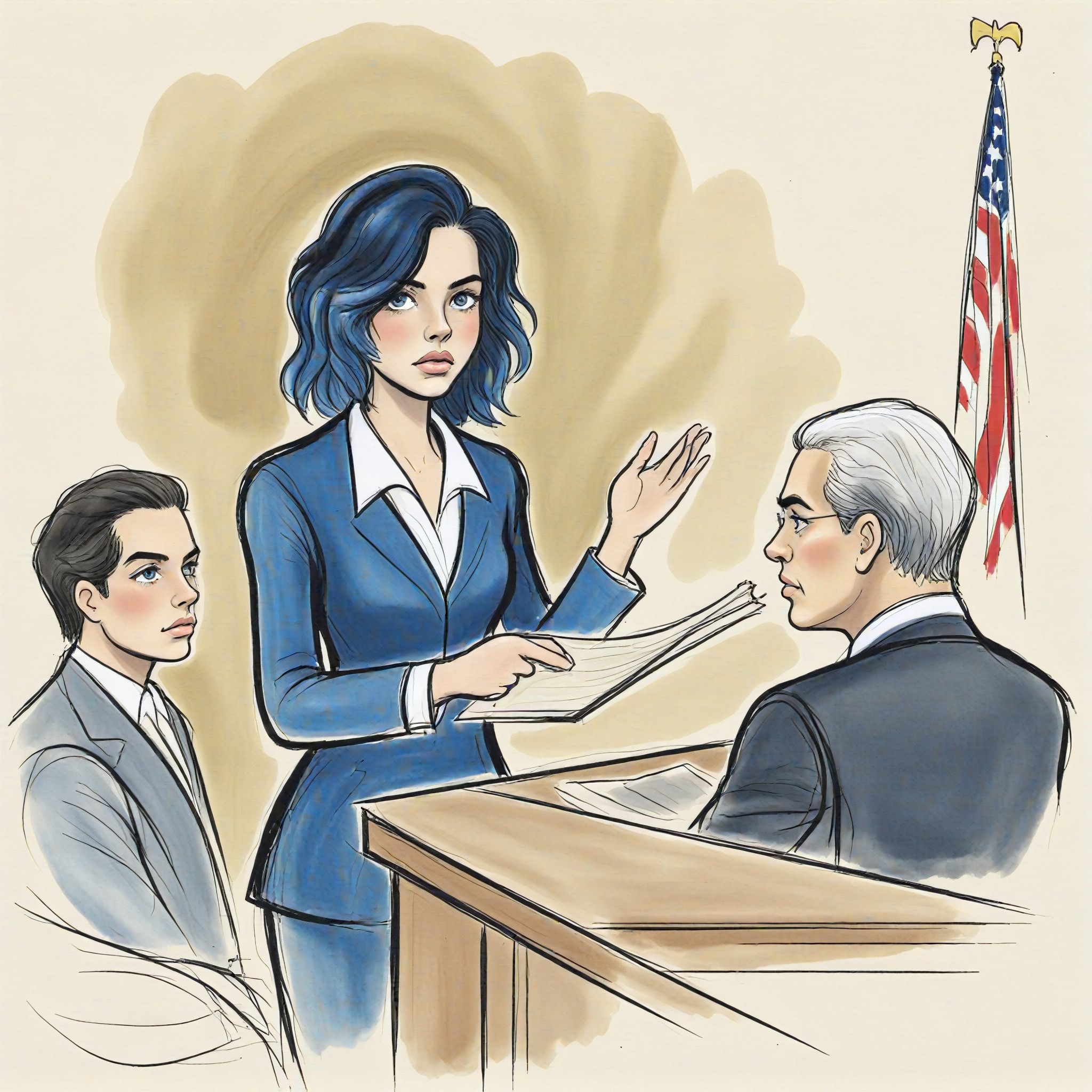 Court Sketch Generator image