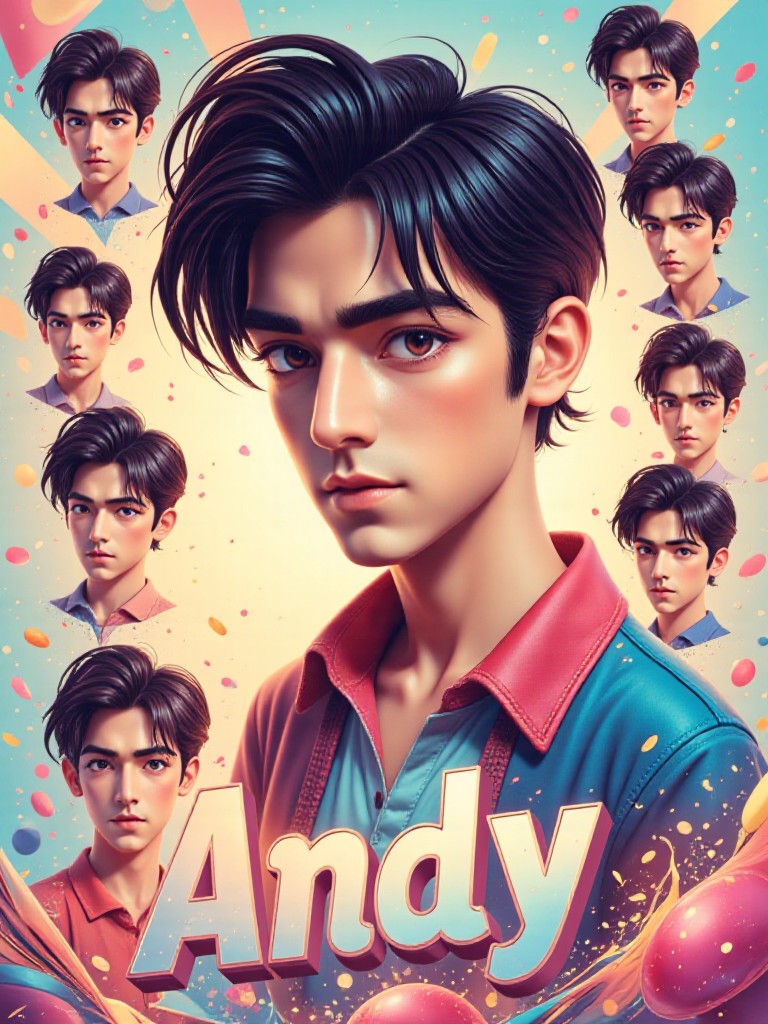 [Dynamic Master_Male Version] 🔥💫  Charm and playfulness coexist, this is the new standard of fashion! 💫🔥 image