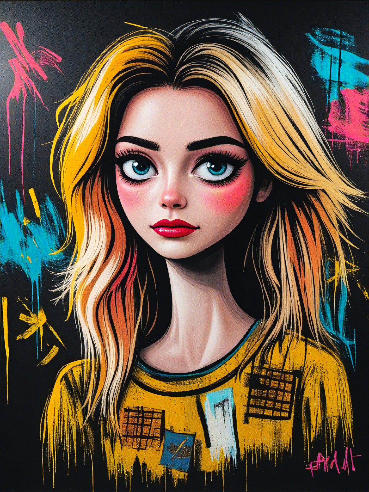 Funny Graffiti Portraits  image