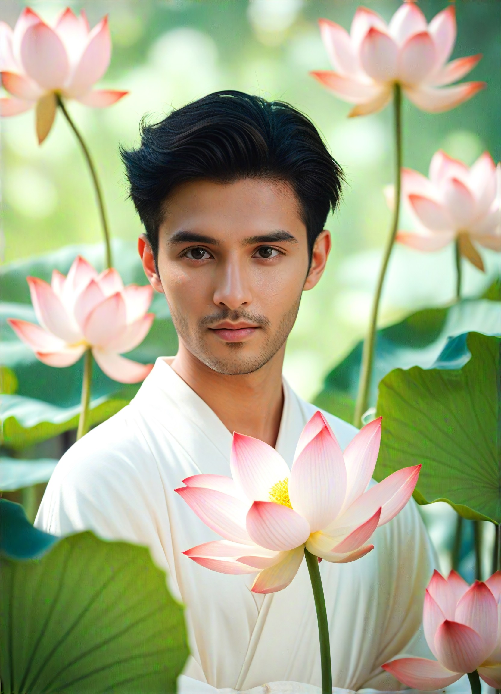 AI Lotus art generator
