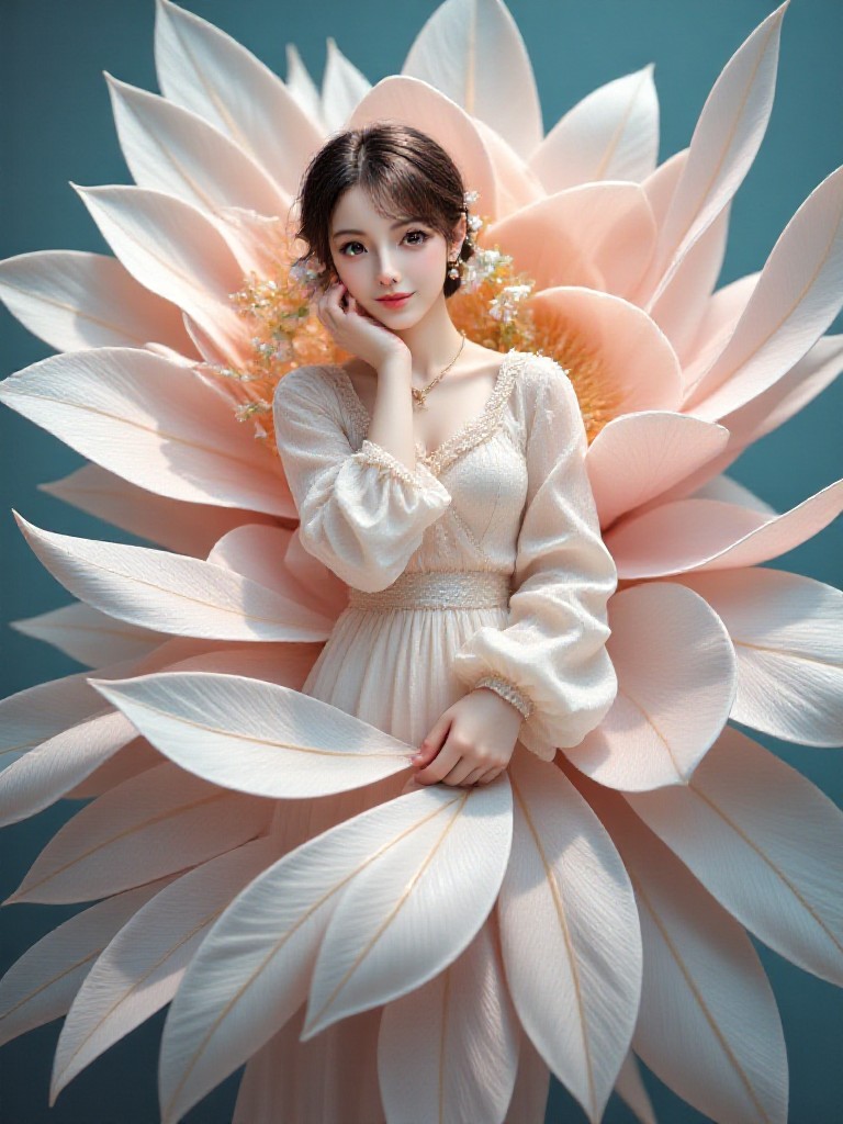 [Dynamic Master Aesthetic Audio Video] 🌸  At the moment of searching for oneself in the sea of flowers, it feels like being in a fantasy world 🌸 image