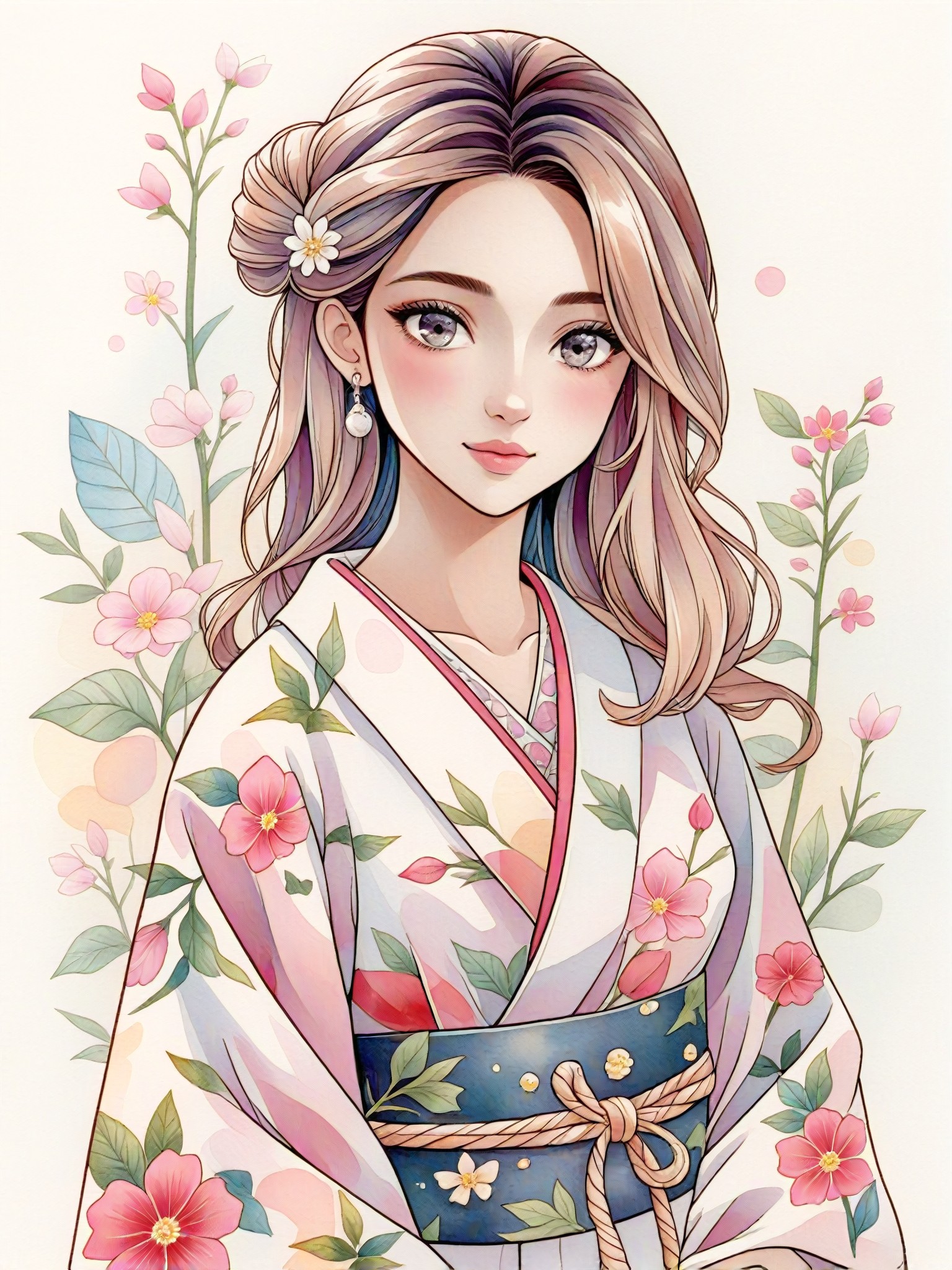 a1.art-generated Kimono image