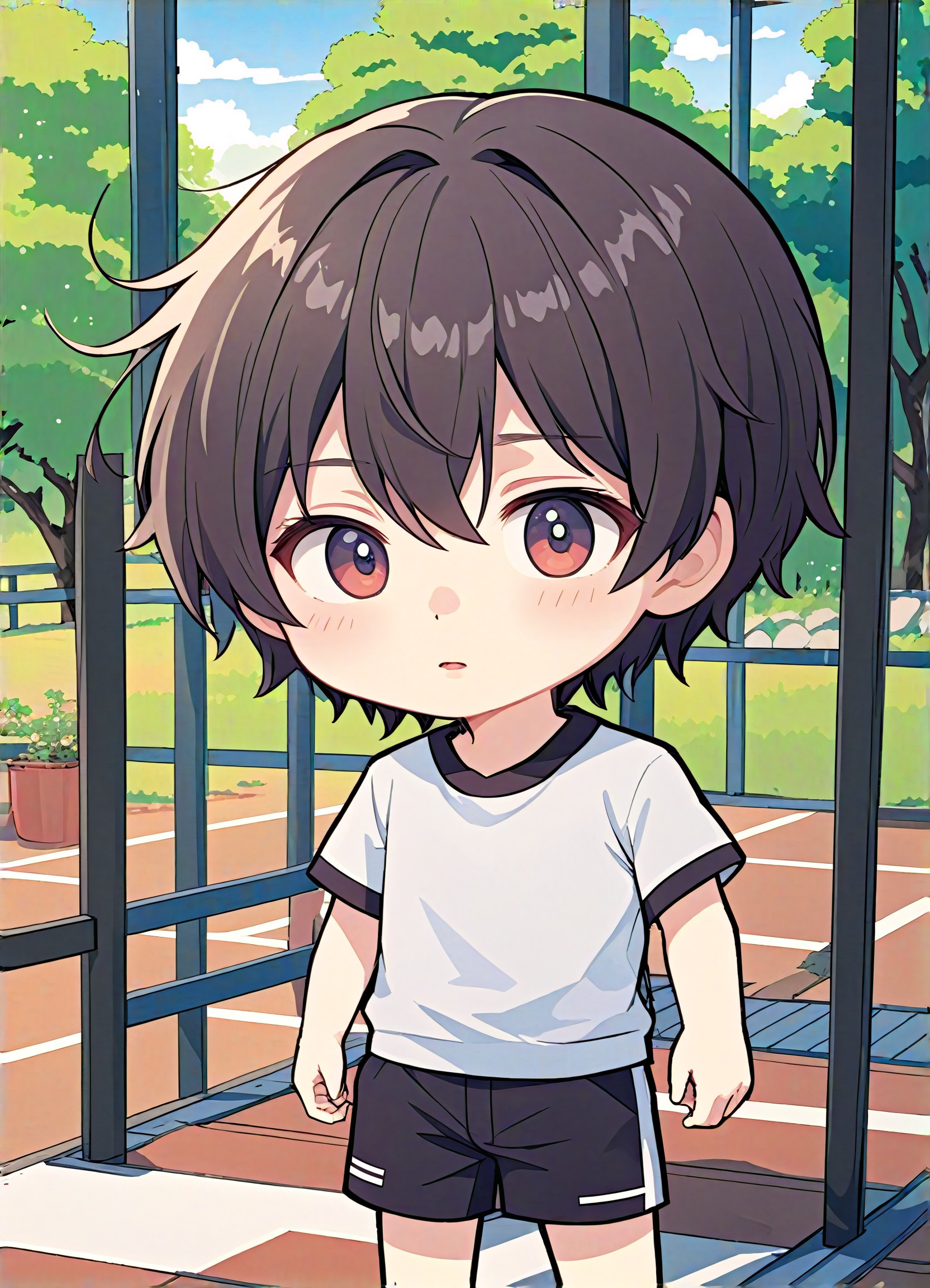 Kindergarten boy image