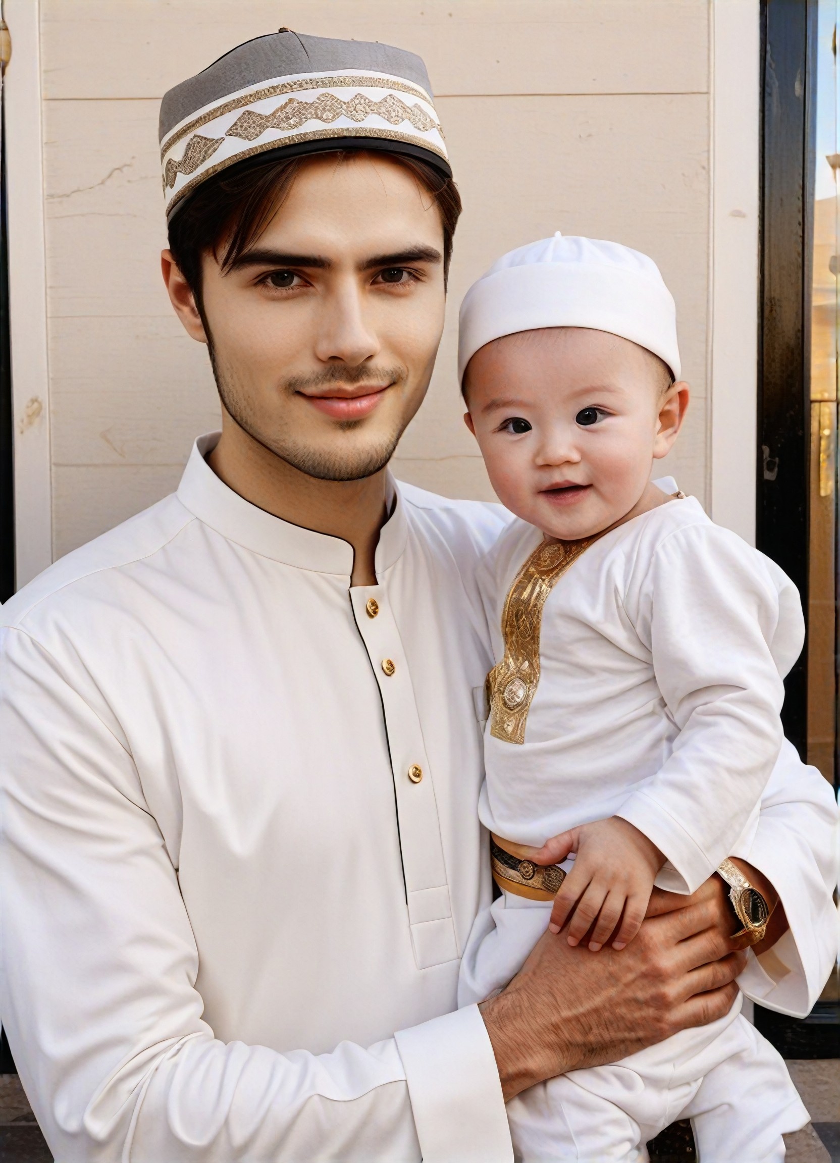 a1.art-generated Father And Son image