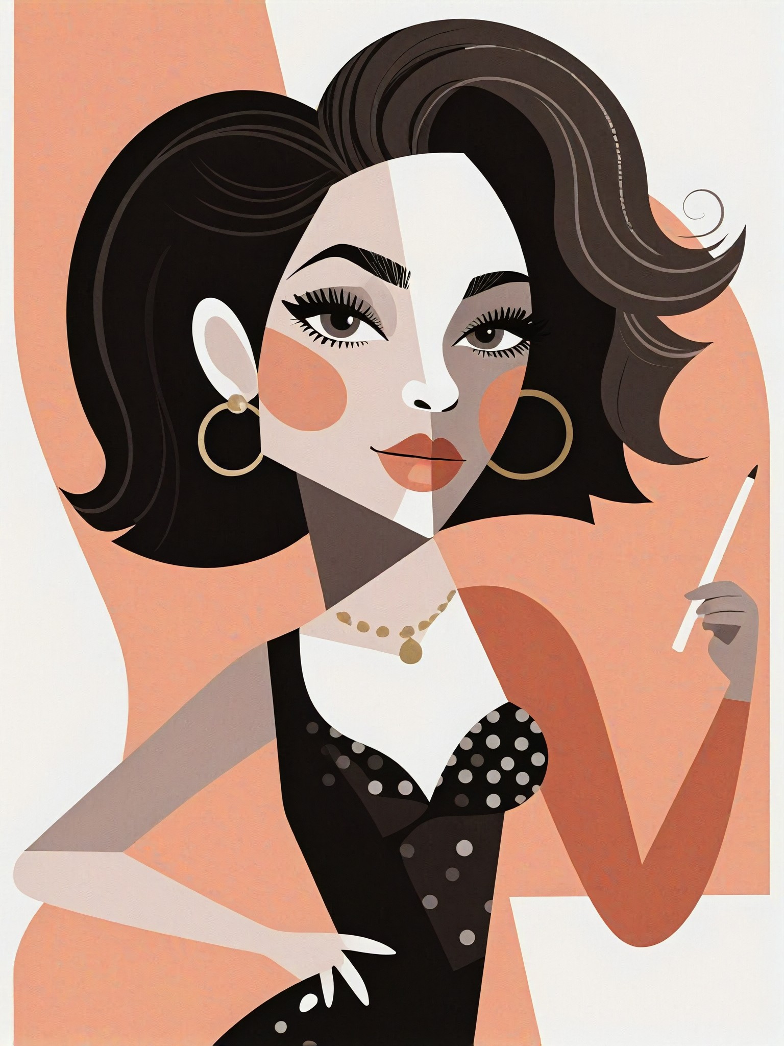 Exaggerated Abstract Figures image