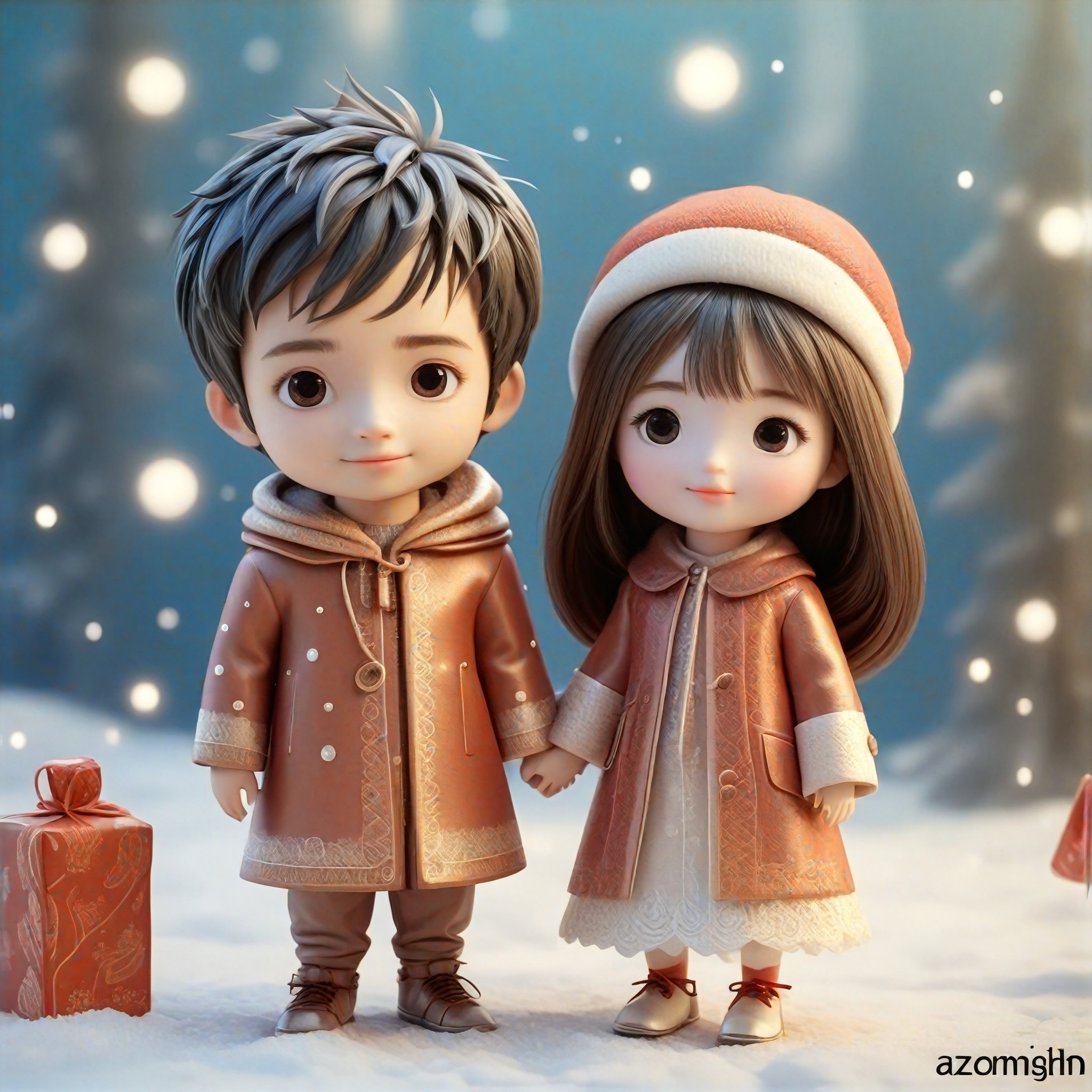 a1.art-generated Snowing image