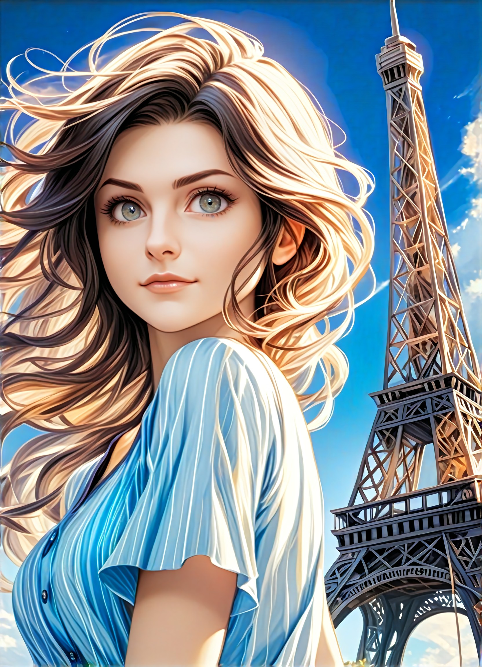a1.art-generated Eiffel Tower image